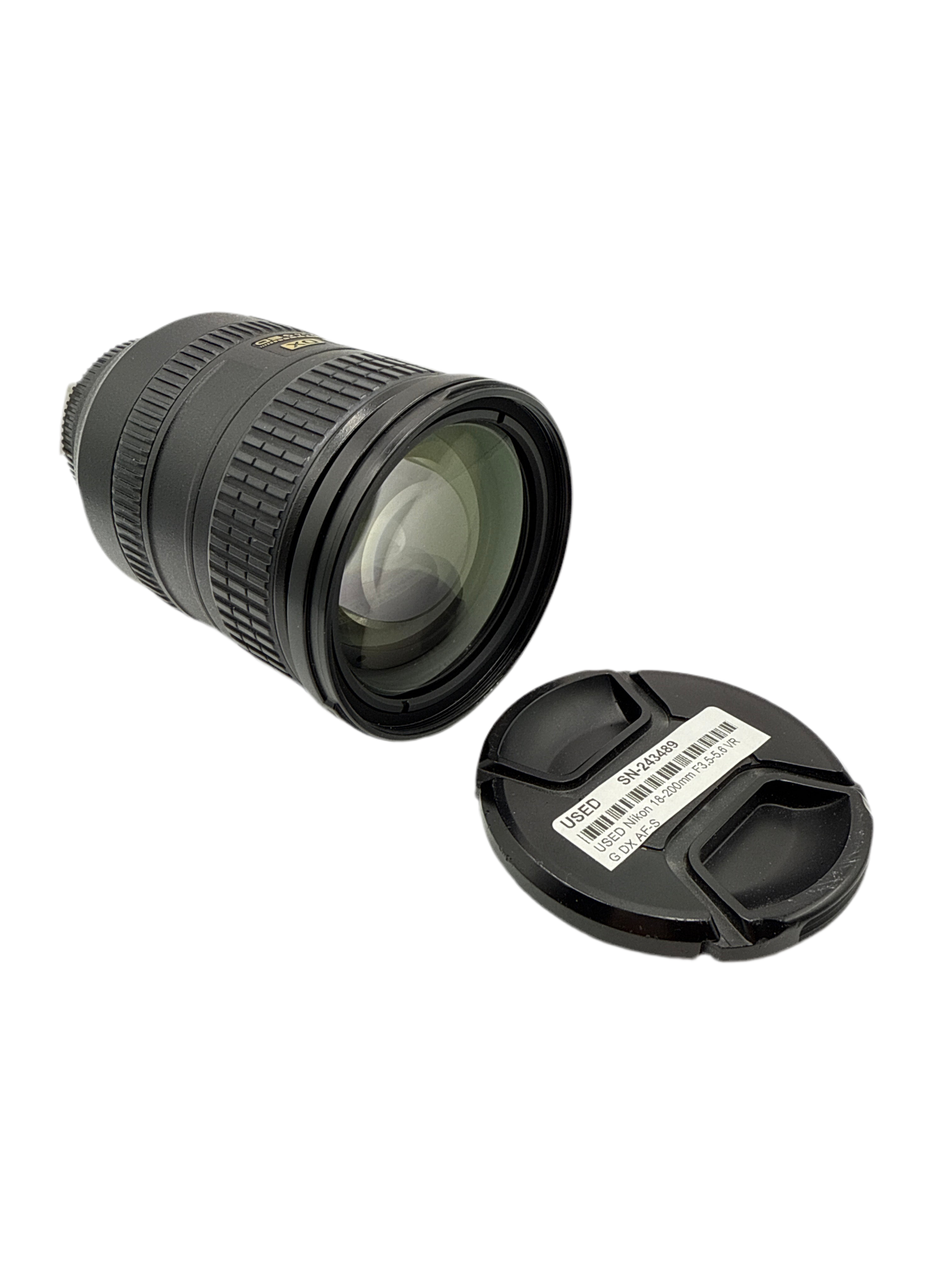 USED Nikon 18-200mm F3.5-5.6 VR G DX AF-S