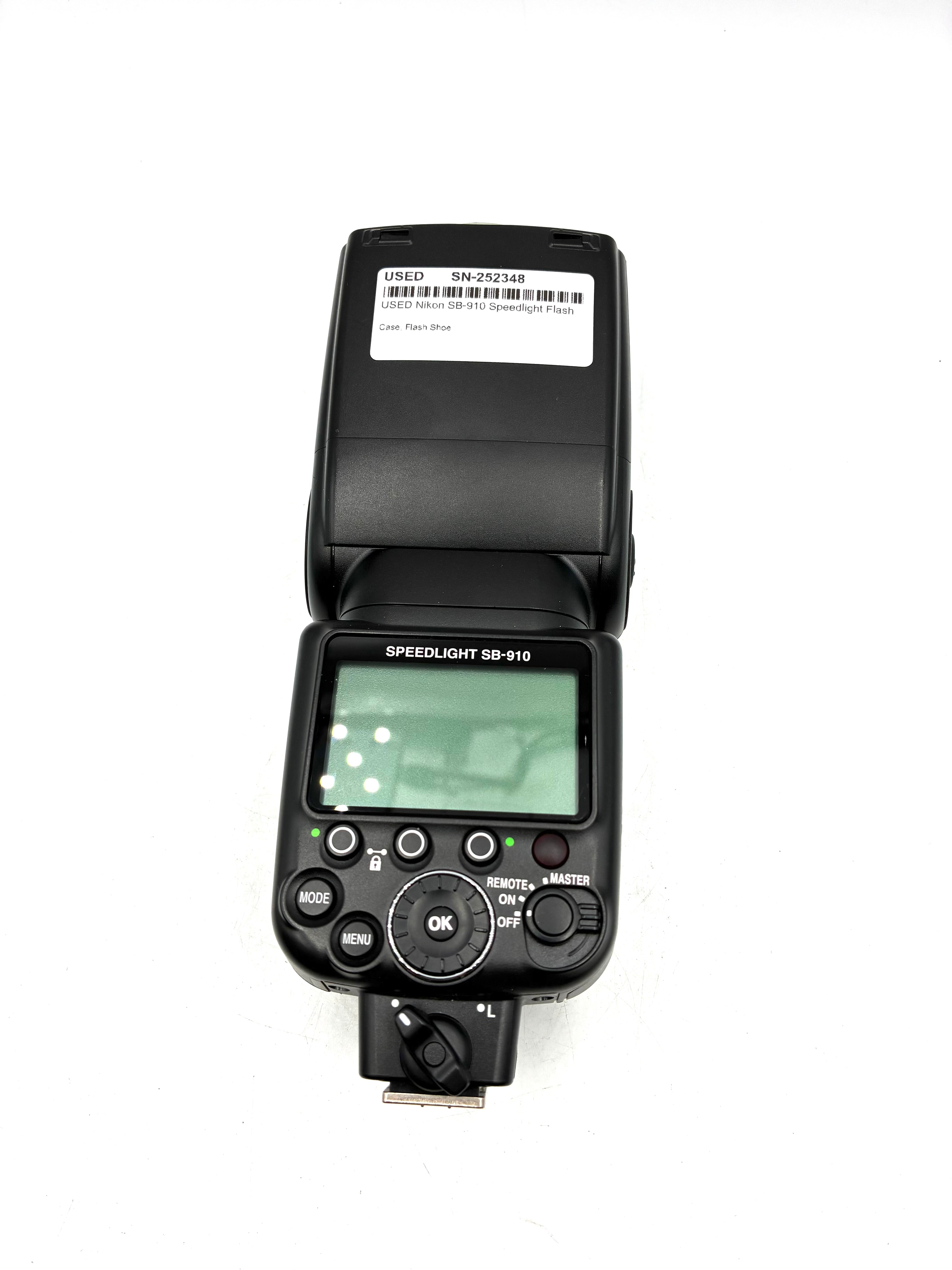 USED Nikon SB-910 Speedlight Flash
