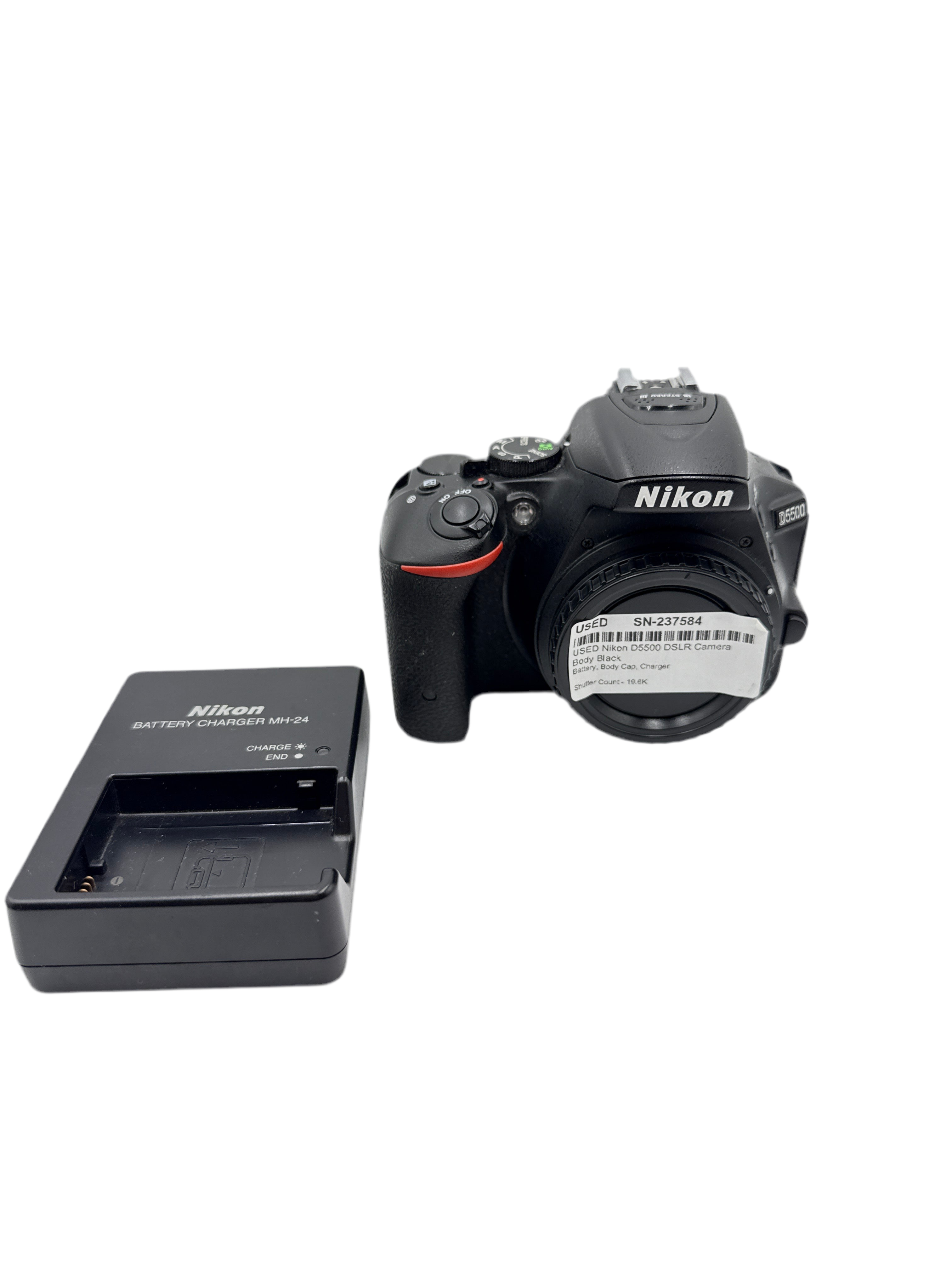 USED Nikon D5500 DSLR Camera Body Black
