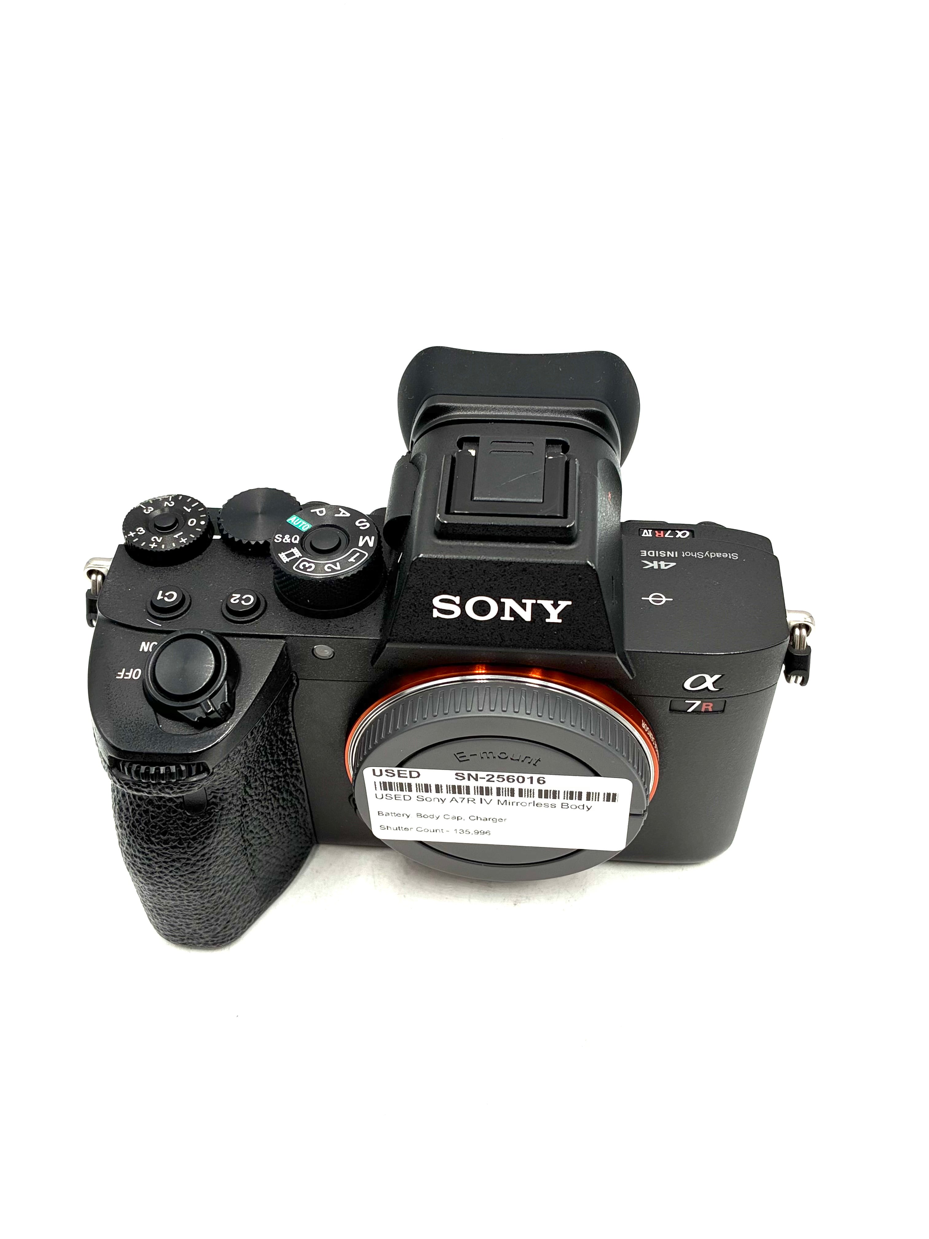 USED Sony A7R IV Mirrorless Body