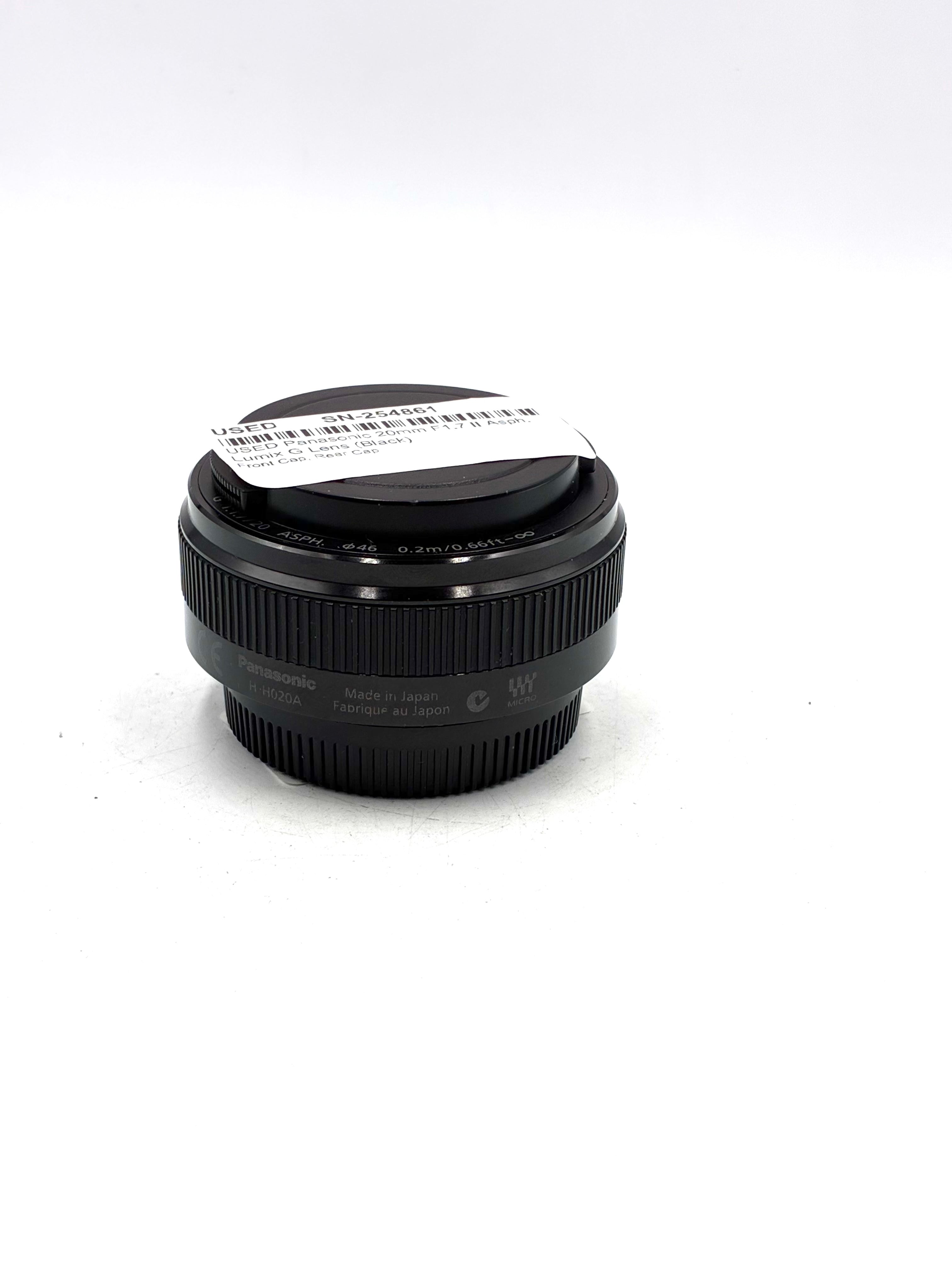 G 20mm / F1.7 II ASPH. H-H020A Panasonic LUMIX G 20mm F1.7 II ASPH