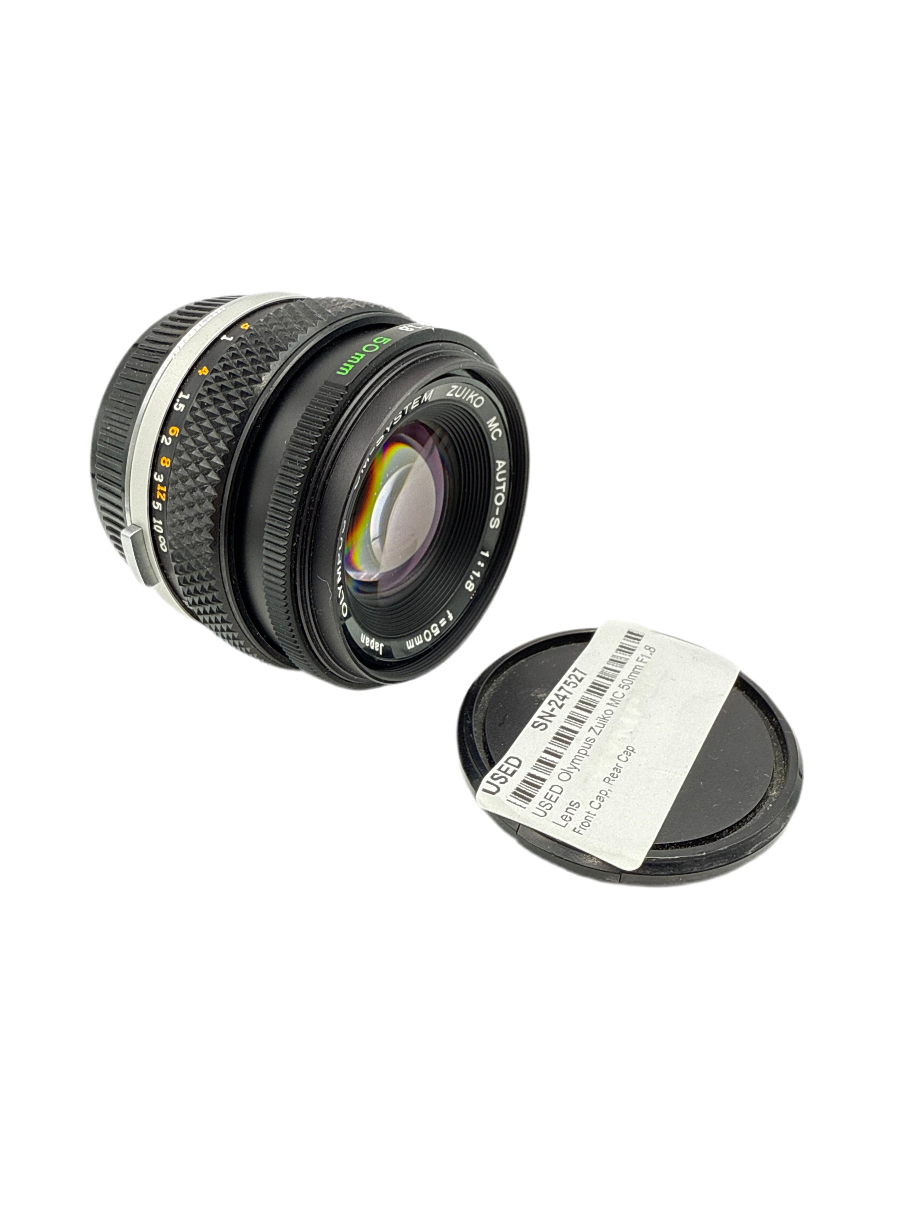 USED Olympus Zuiko MC 50mm F1.8 Lens