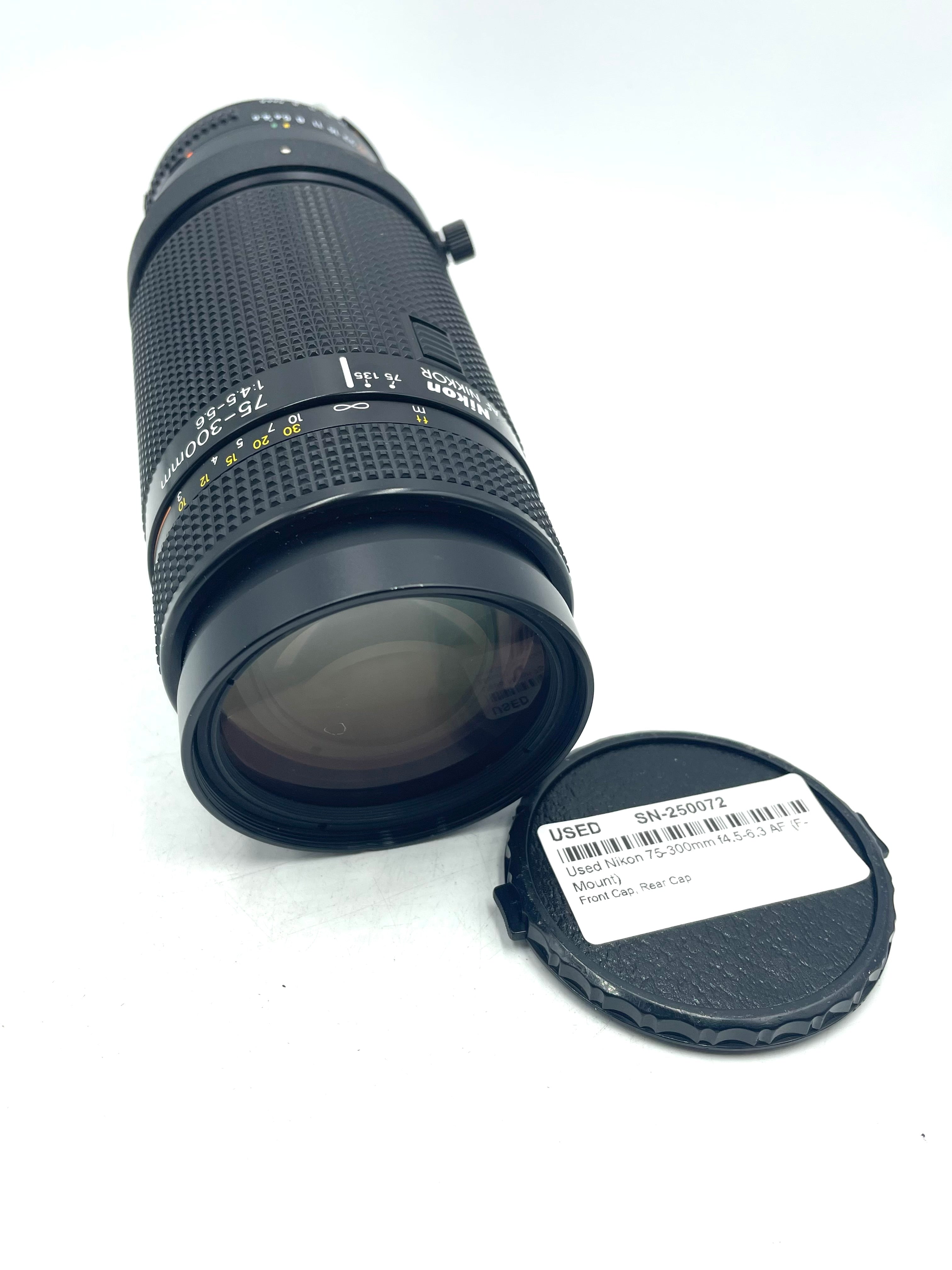 Used Nikon 75-300mm f4.5-6.3 AF (F-Mount)