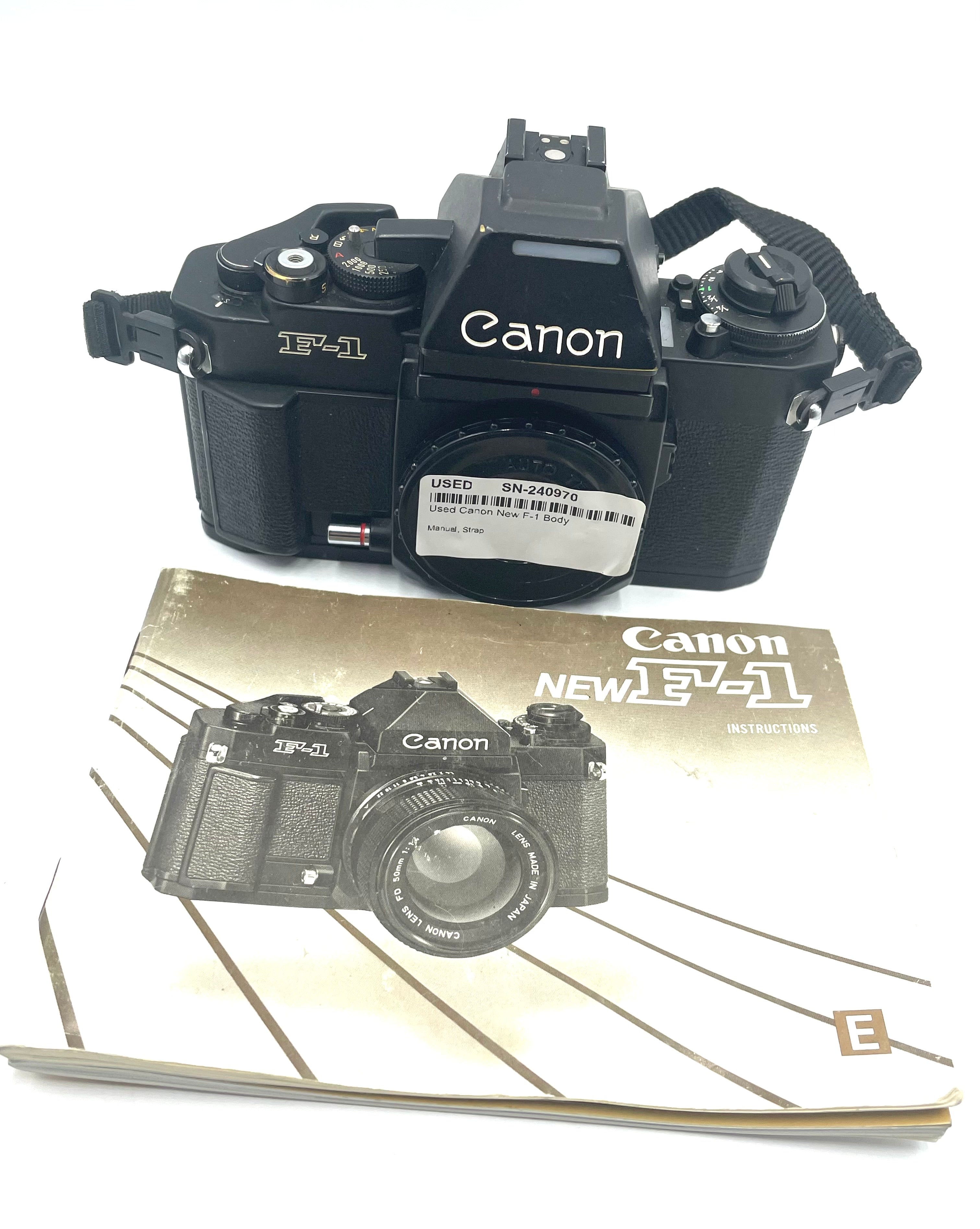 Used Canon New F-1 Body