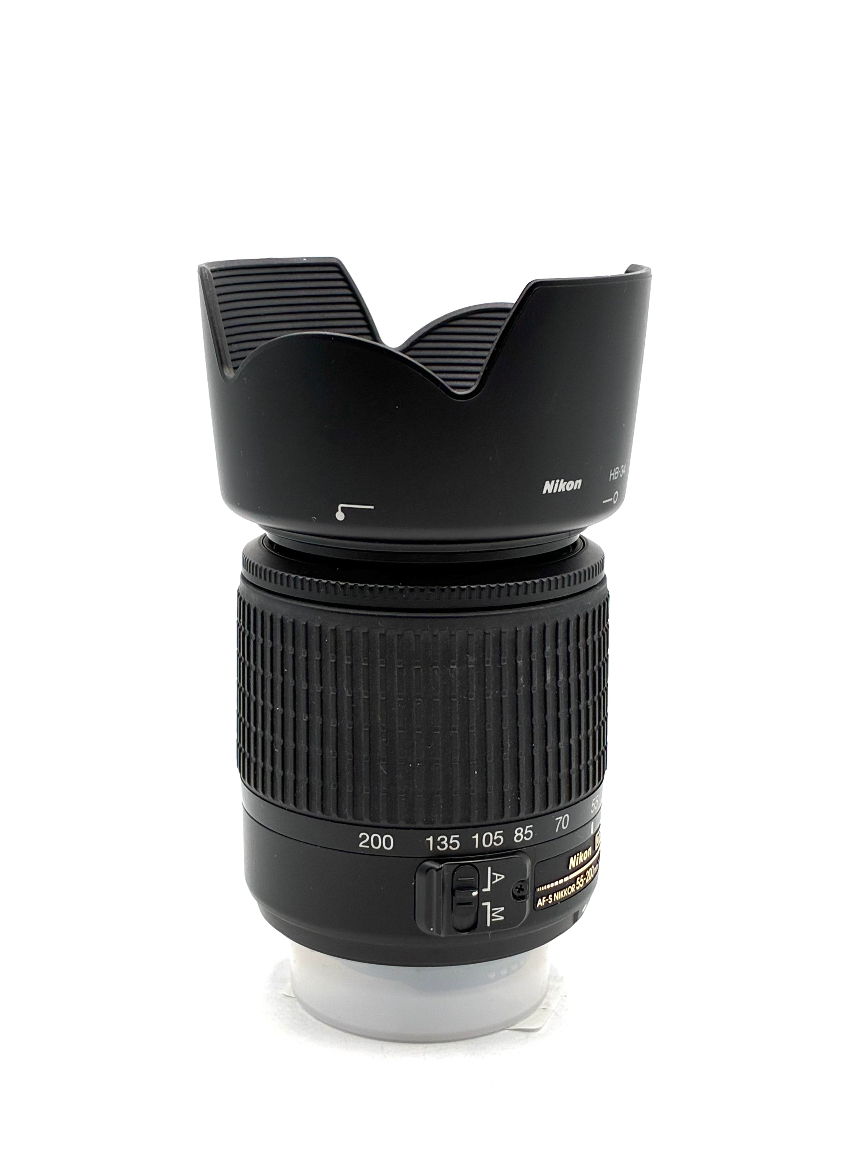 Nikon AF-S DX Nikkor 55-200mm VR II Lens