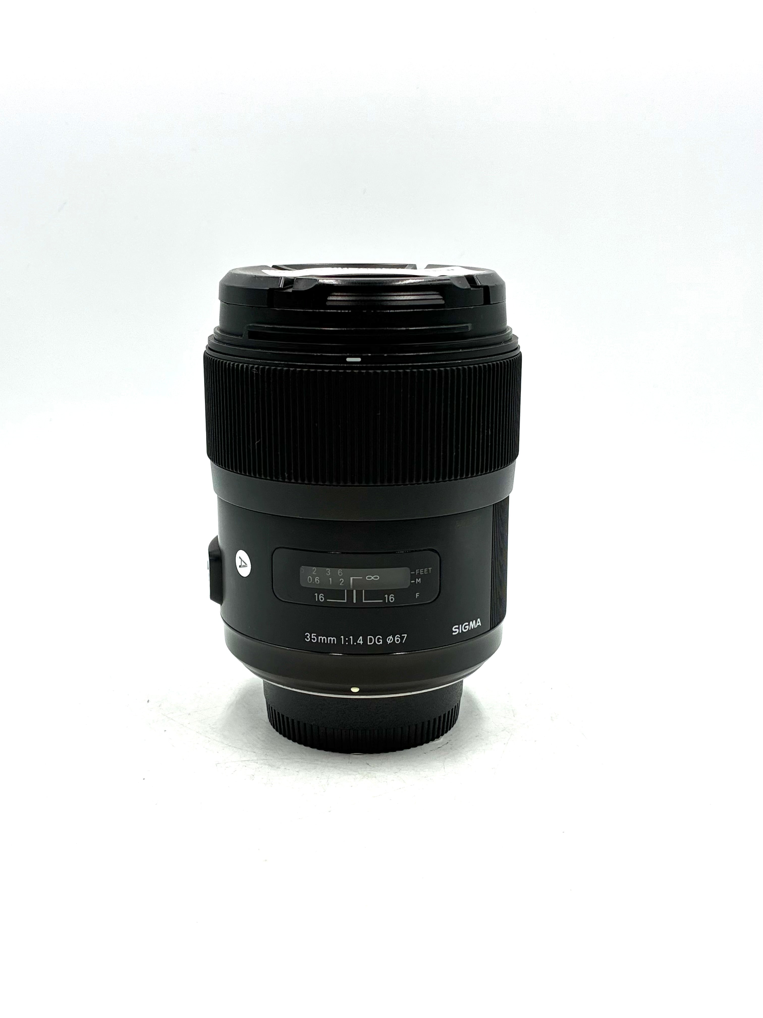 USED Sigma 35mm F1.4 DG HSM Art for Nikon