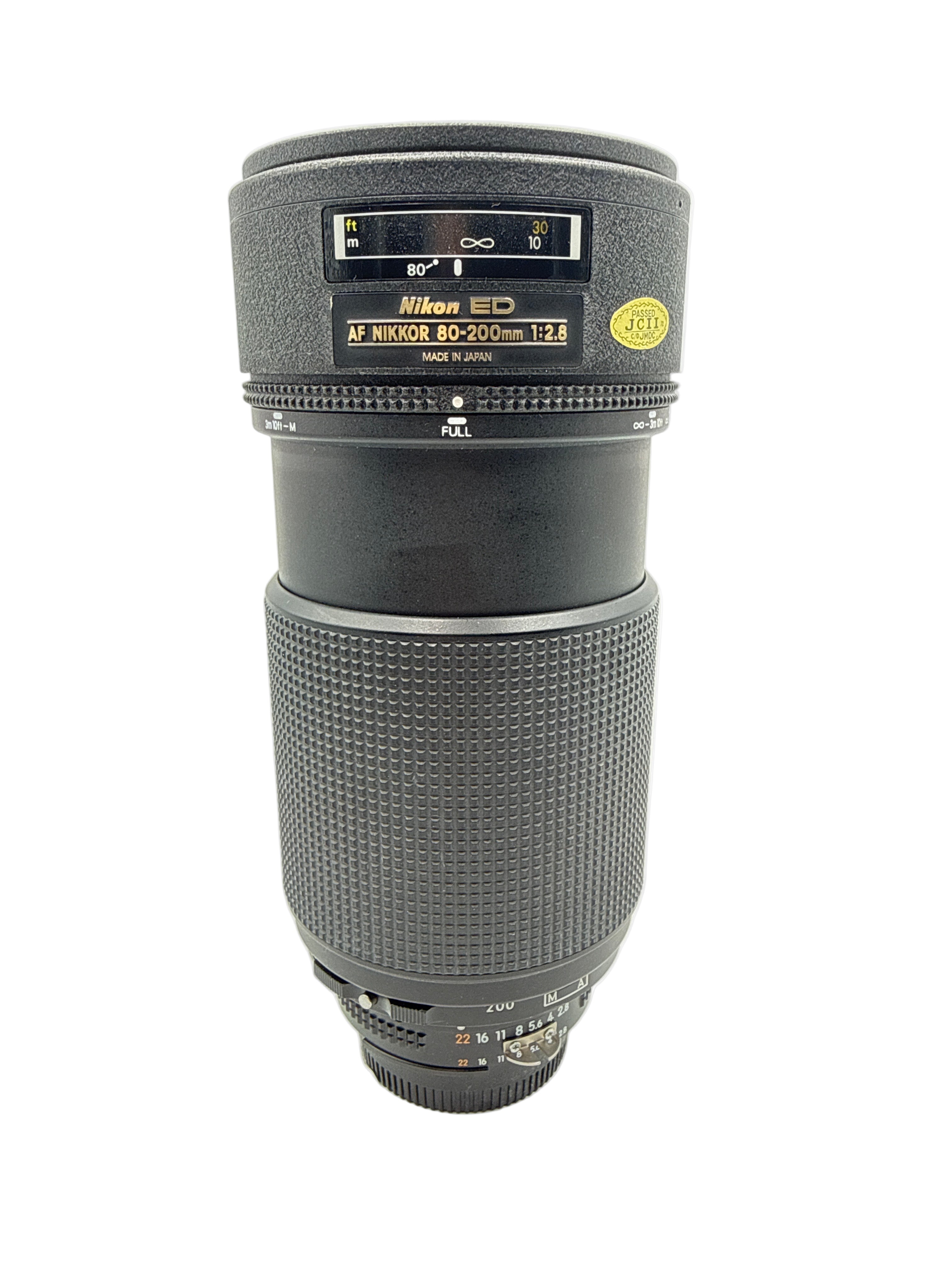 Used Nikon 80-200mm F2.8 AF ED (Non-D, Push-Pull) Lens