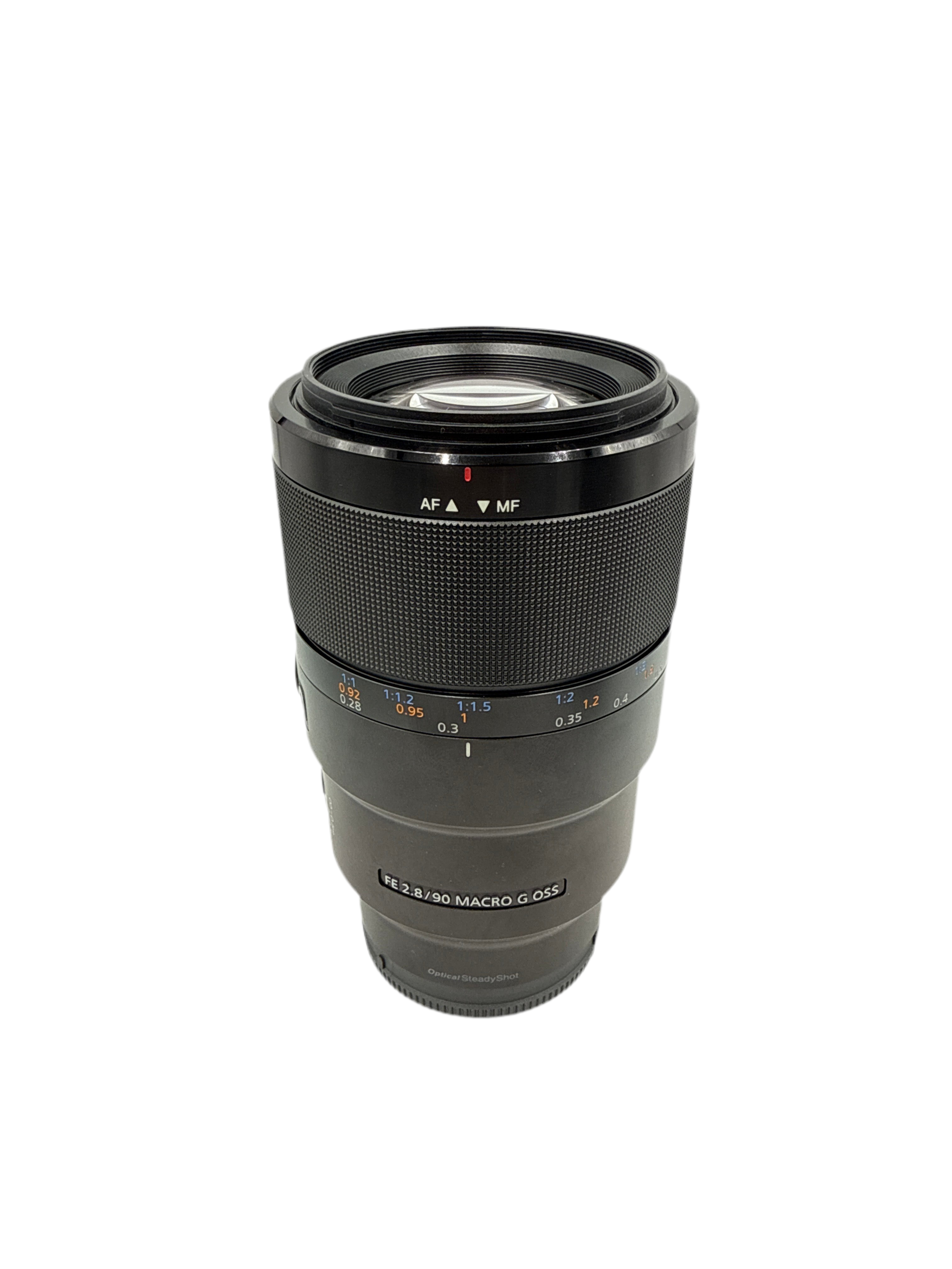 USED Sony 90mm F2.8 FE Macro G OSS Lens (Full Frame E-Mount)