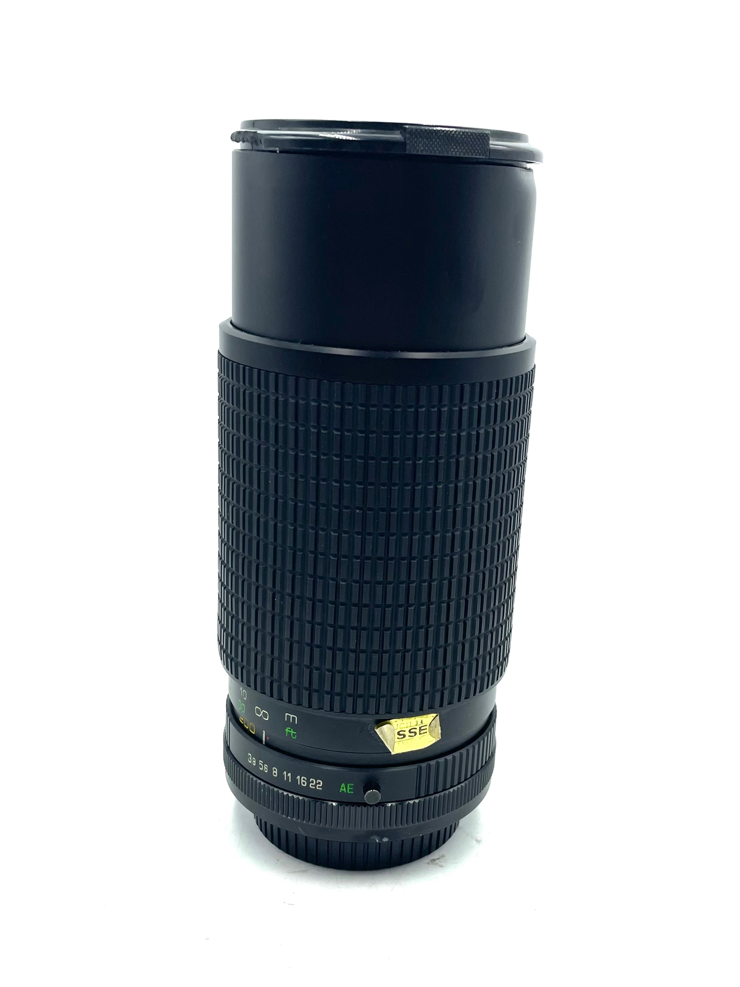 Quantaray 80-200mm f/3.8 Macro for Canon FD (0028)