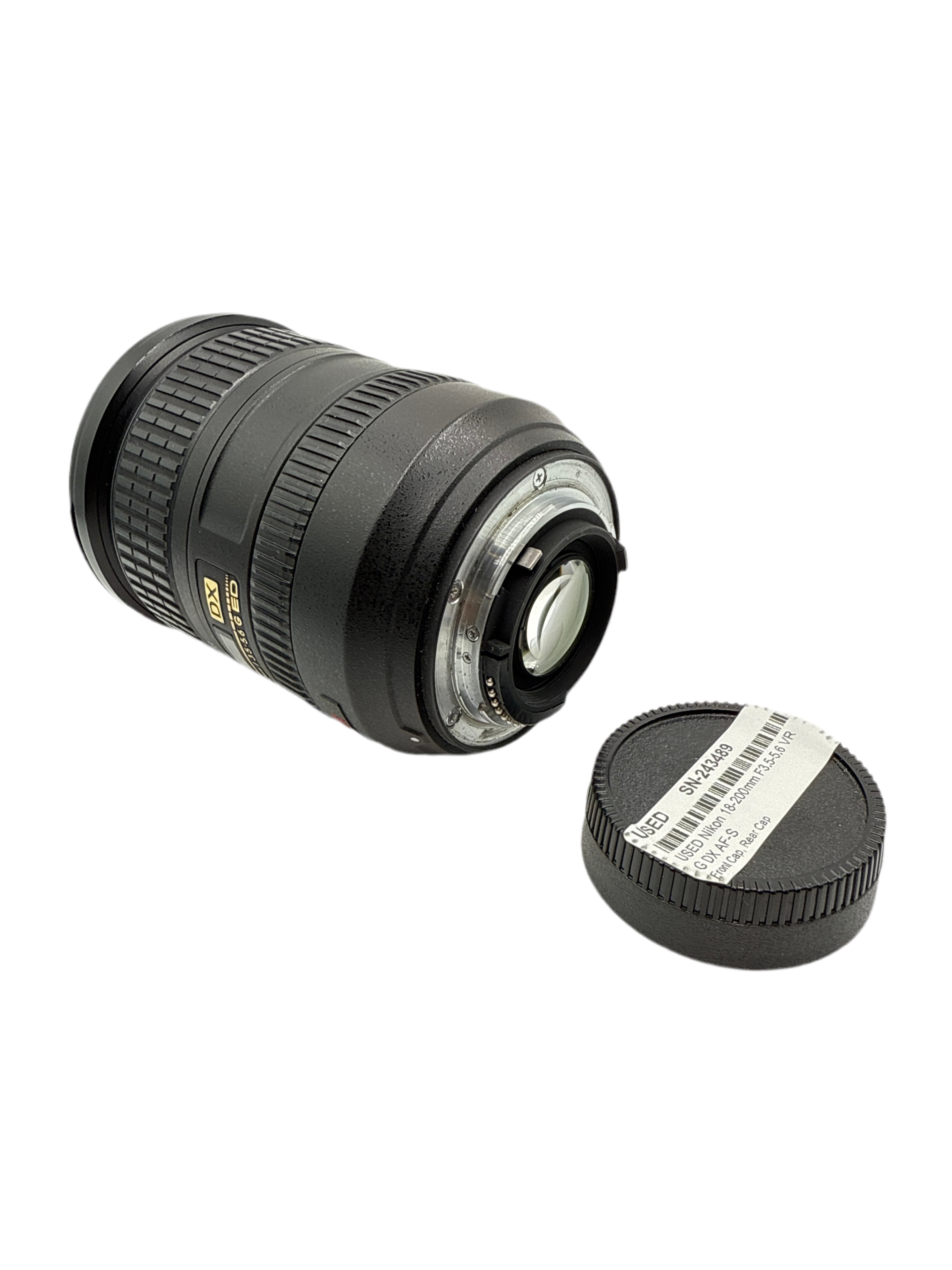 USED Nikon 18-200mm F3.5-5.6 VR G DX AF-S