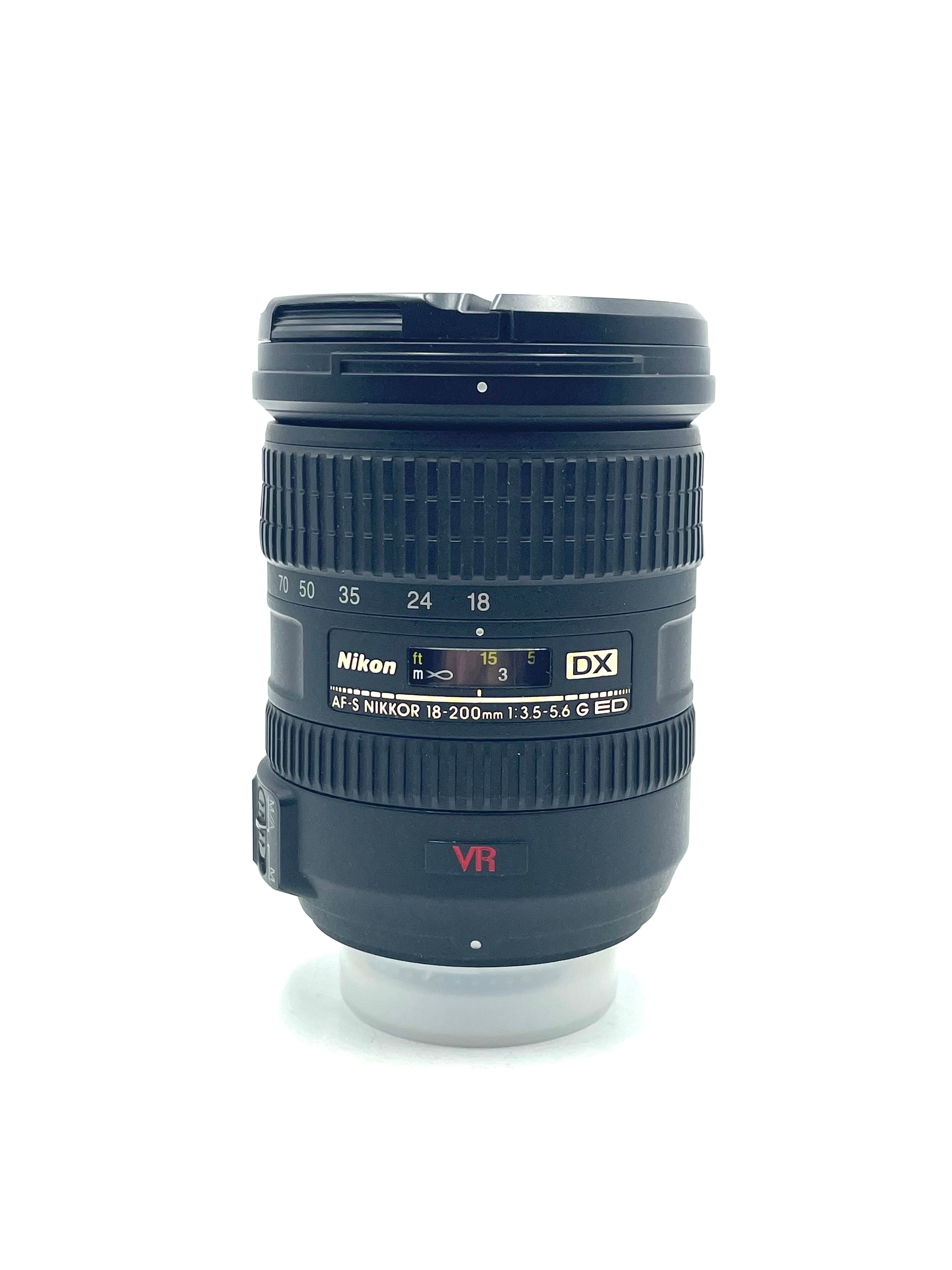 USED Nikon 18-200mm F3.5-5.6 VR G DX AF-S