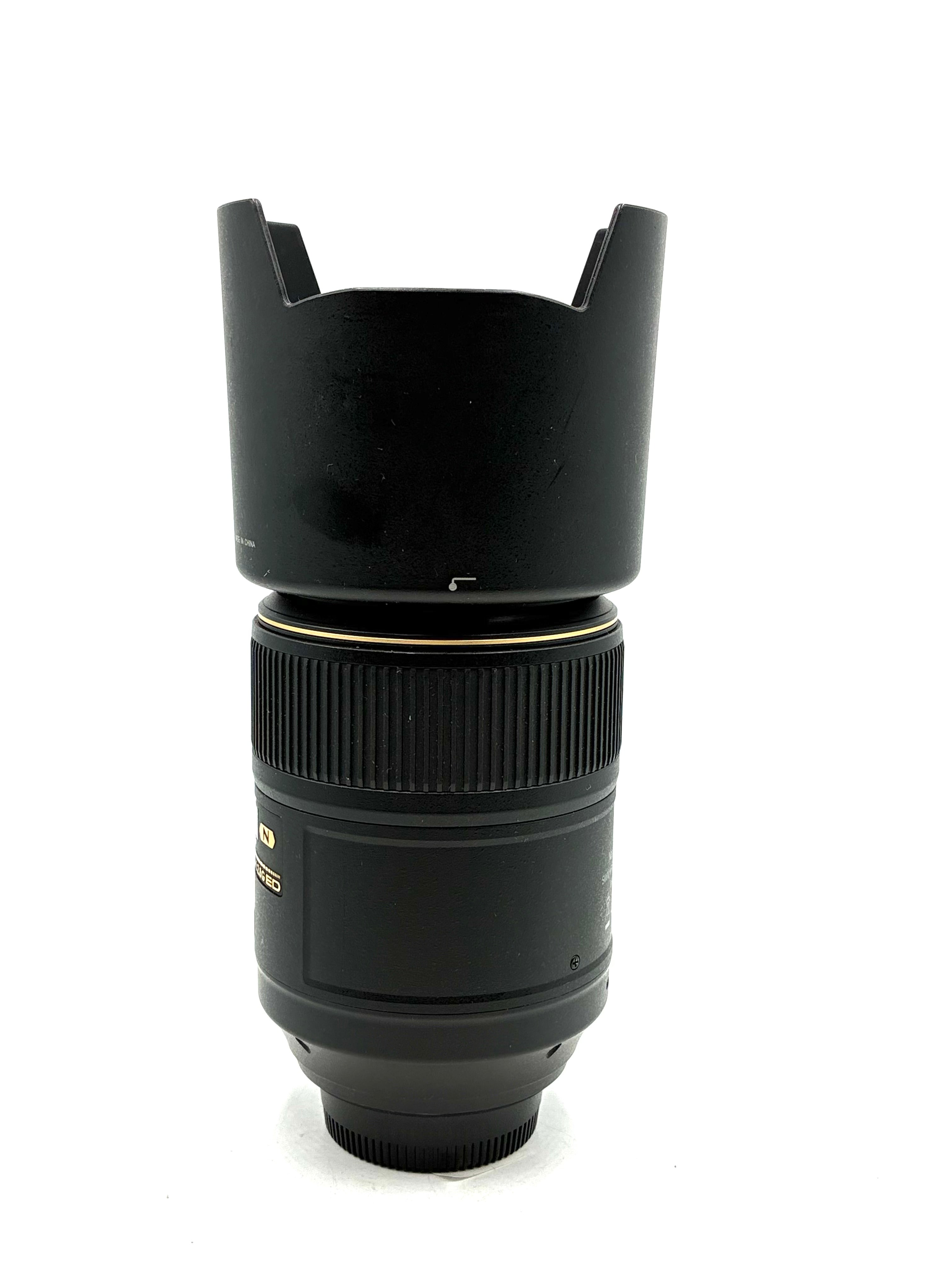 USED Nikon 105mm f2.8 G ED AF-S VR Micro Lens
