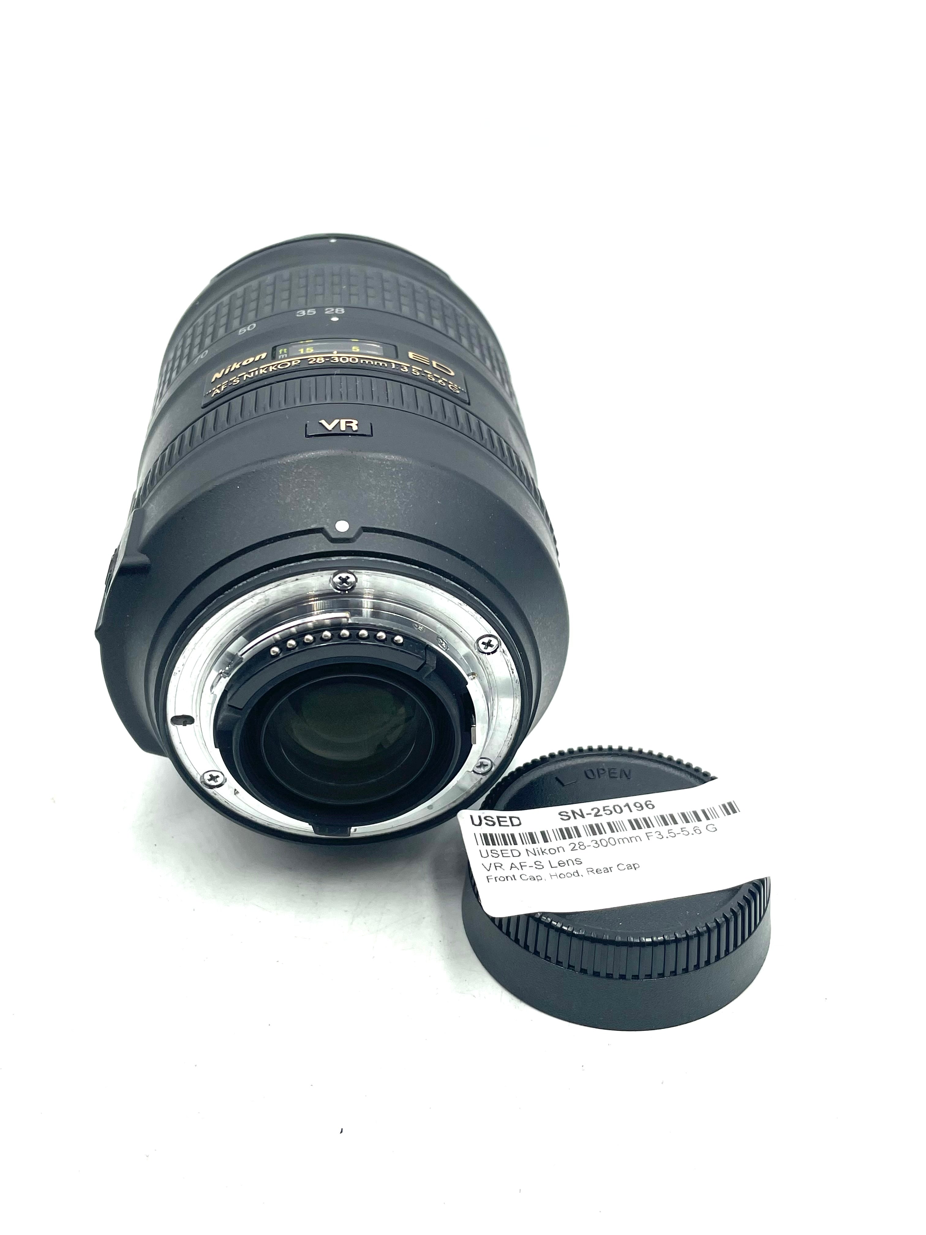 USED Nikon 28-300mm F3.5-5.6 G VR AF-S Lens