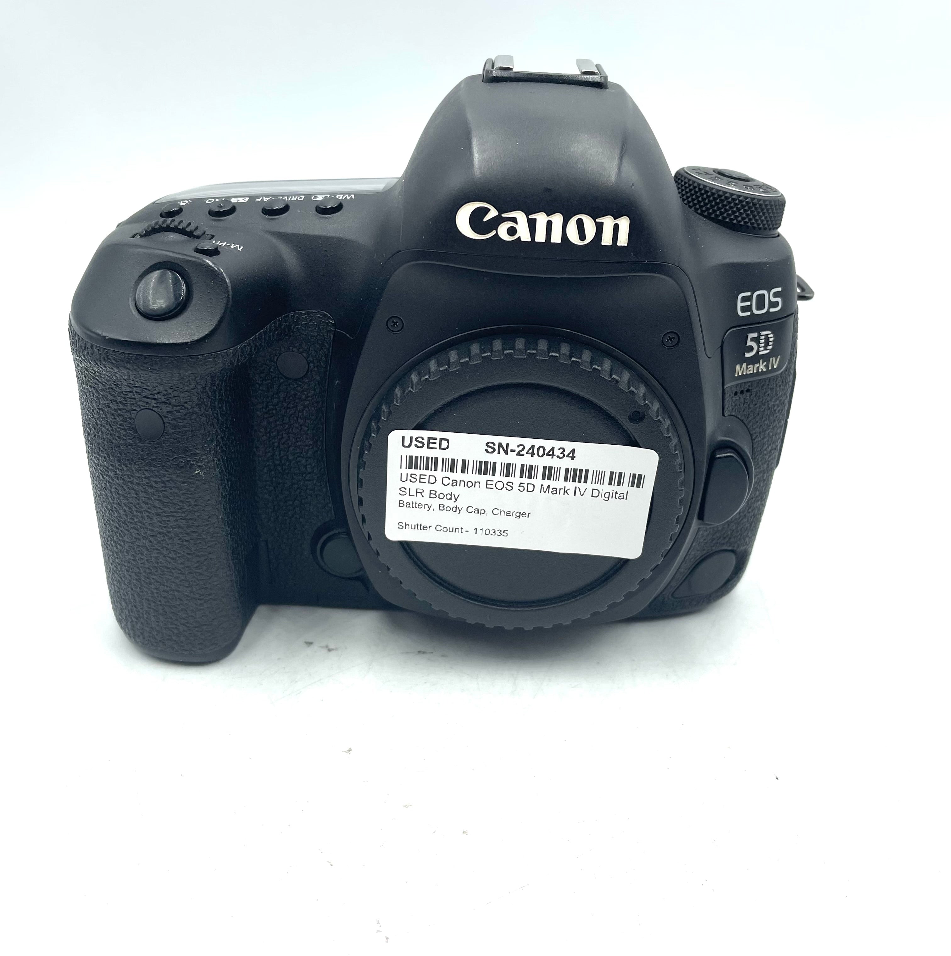 USED Canon EOS 5D Mark IV Digital SLR Body