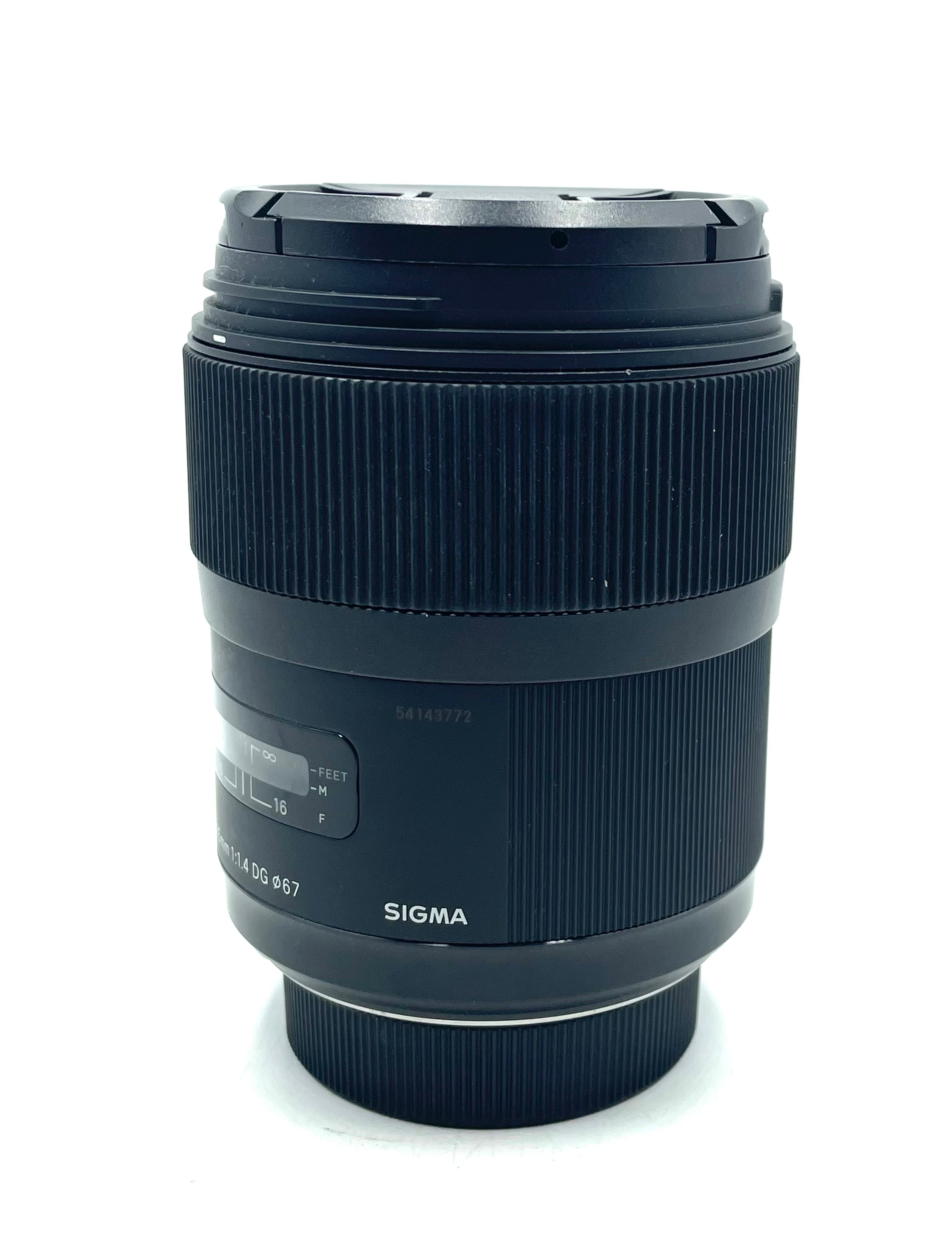 USED Sigma 35mm F1.4 DG HSM Art for Nikon