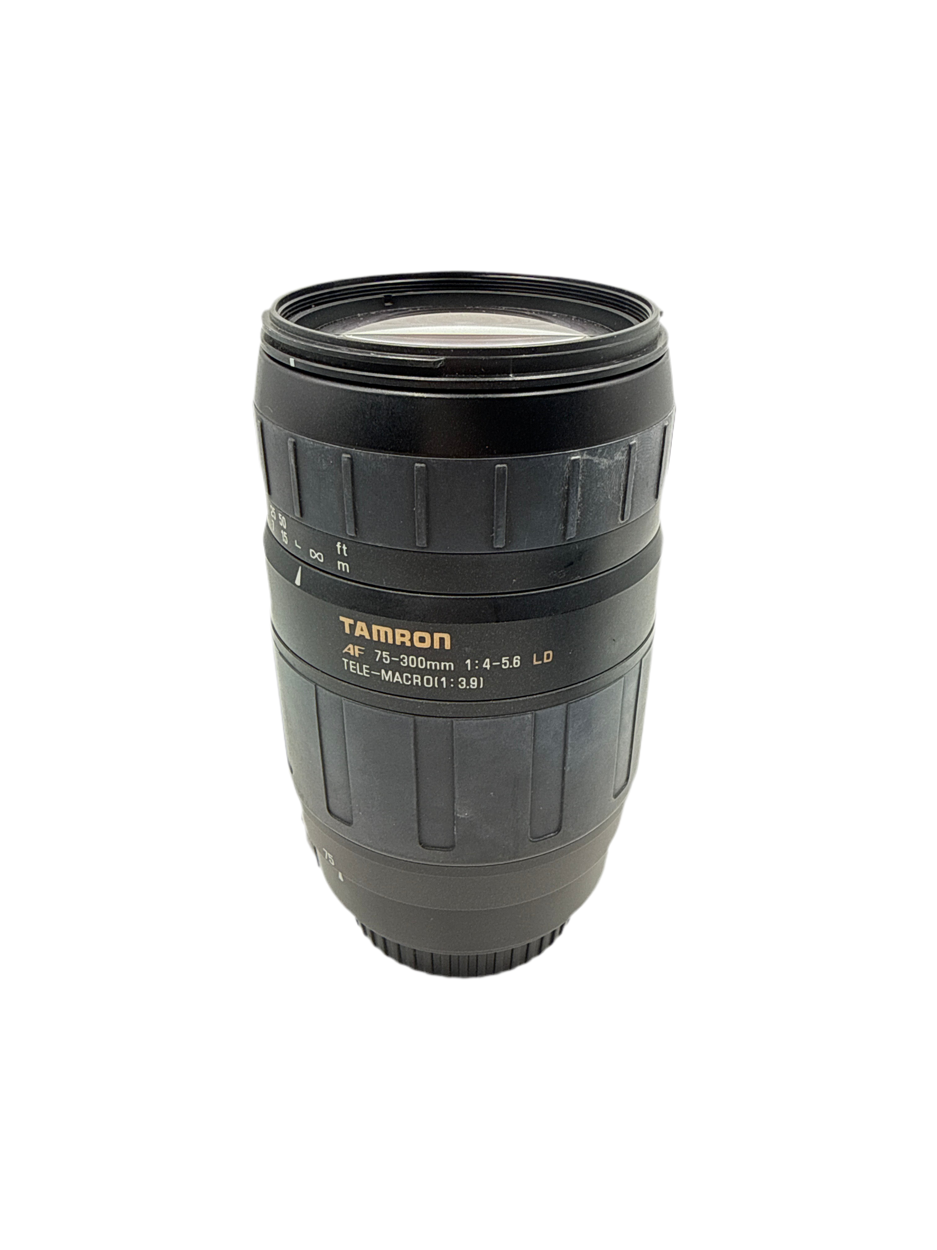 USED Tamron 75-300mm F4-5.6 LD Tele-Macro Lens (Canon Mount)