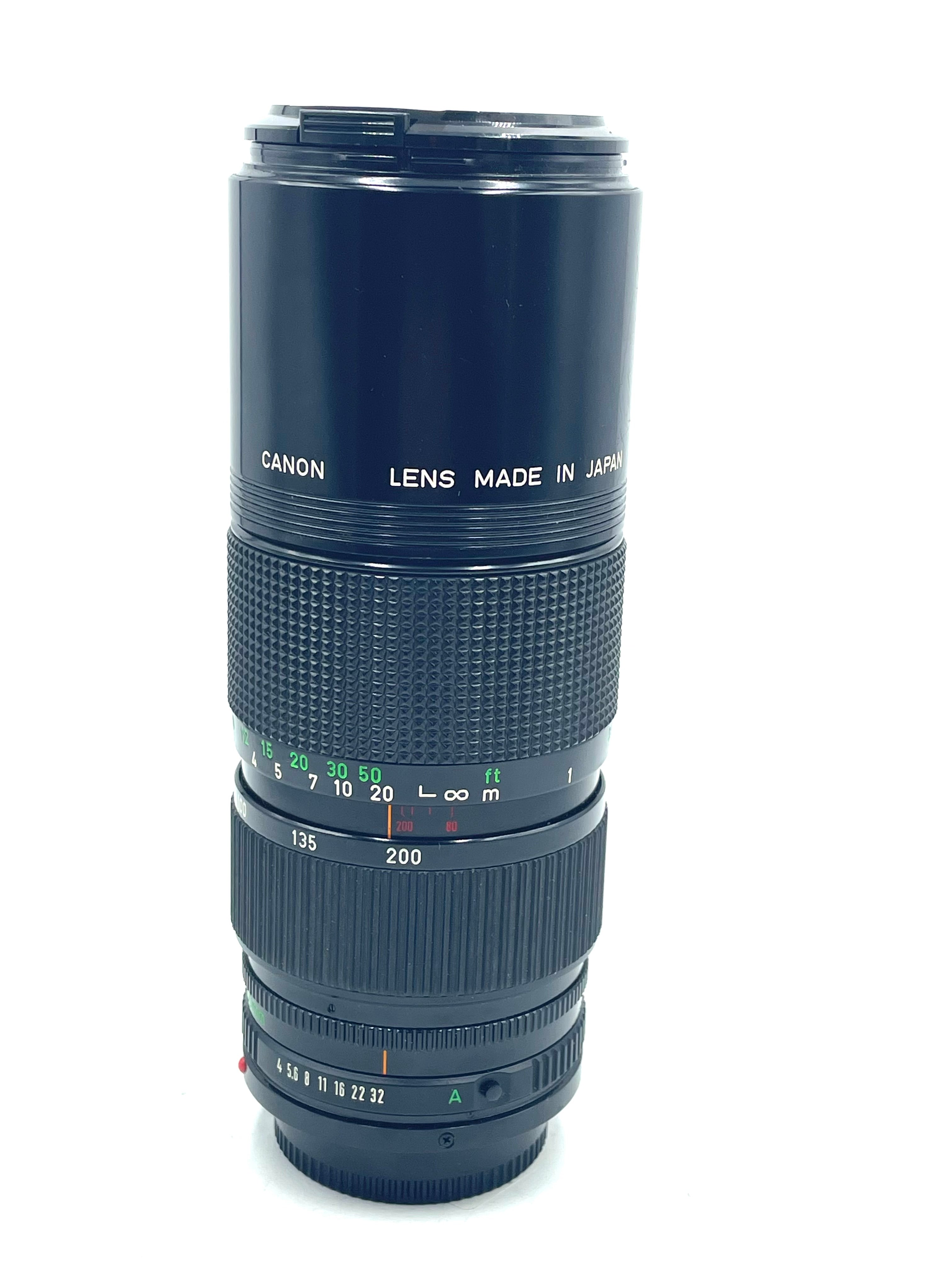 Used Canon 80-200mm F4 FD