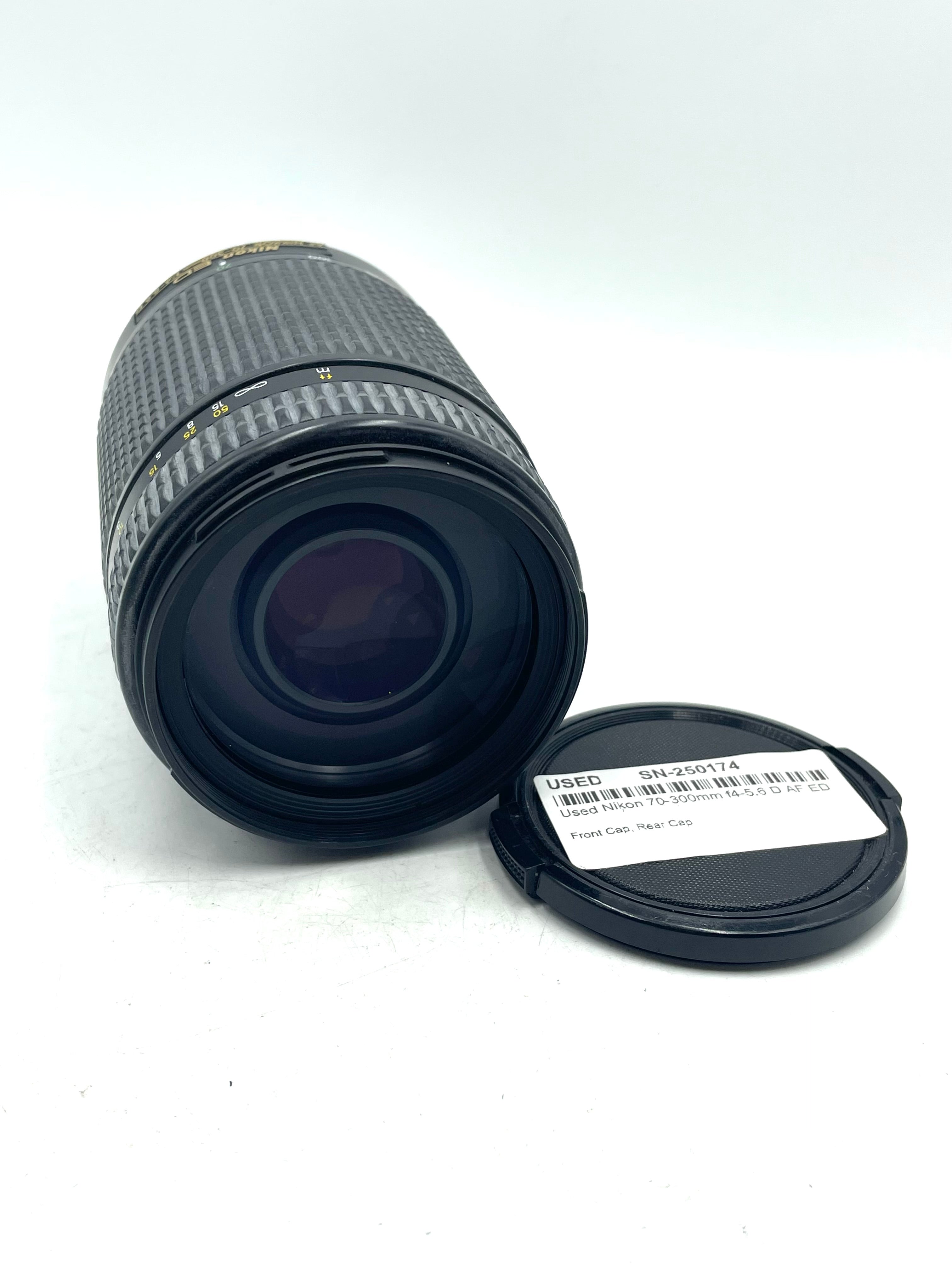 Used Nikon 70-300mm f4-5.6 D AF ED