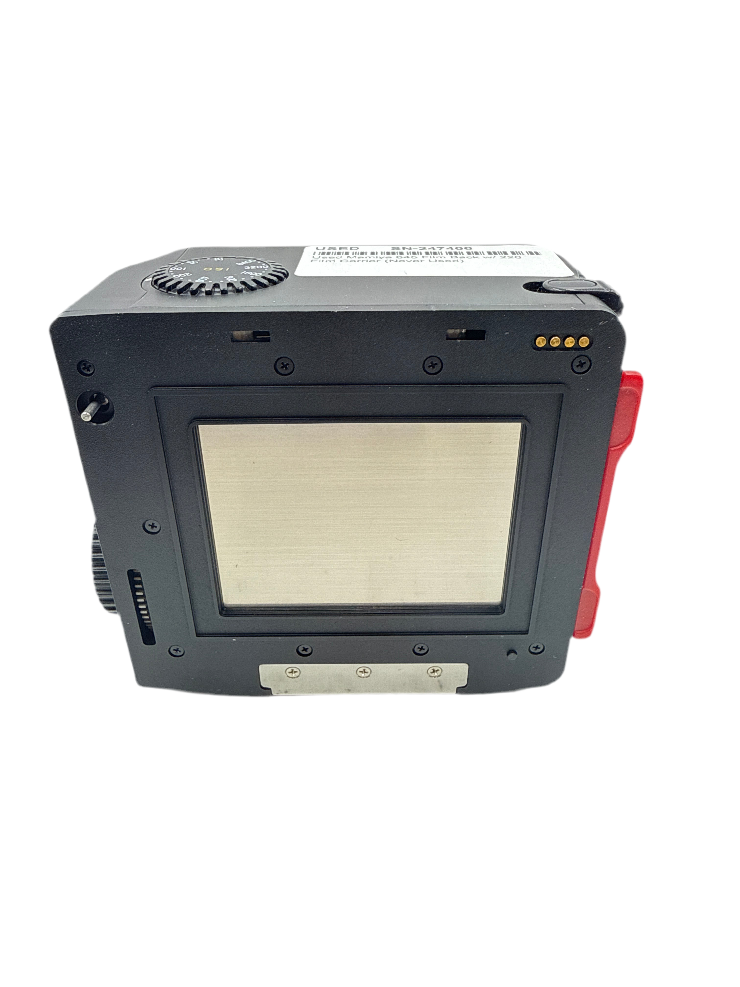 Used Mamiya 645 Film Back w/ 220 Film Carrier (Never Used)