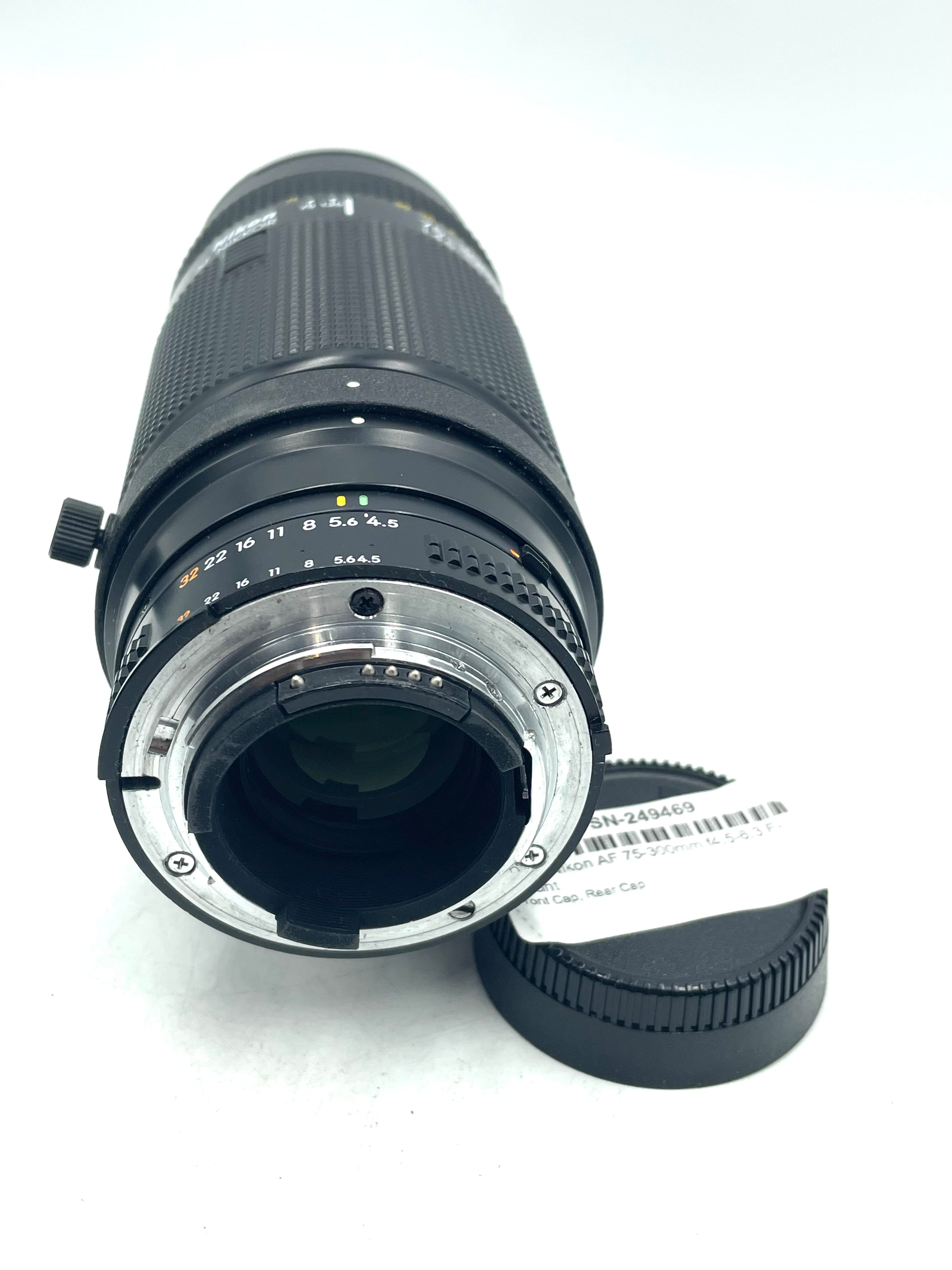 Used Nikon 75-300mm f4.5-6.3 AF (F-Mount)