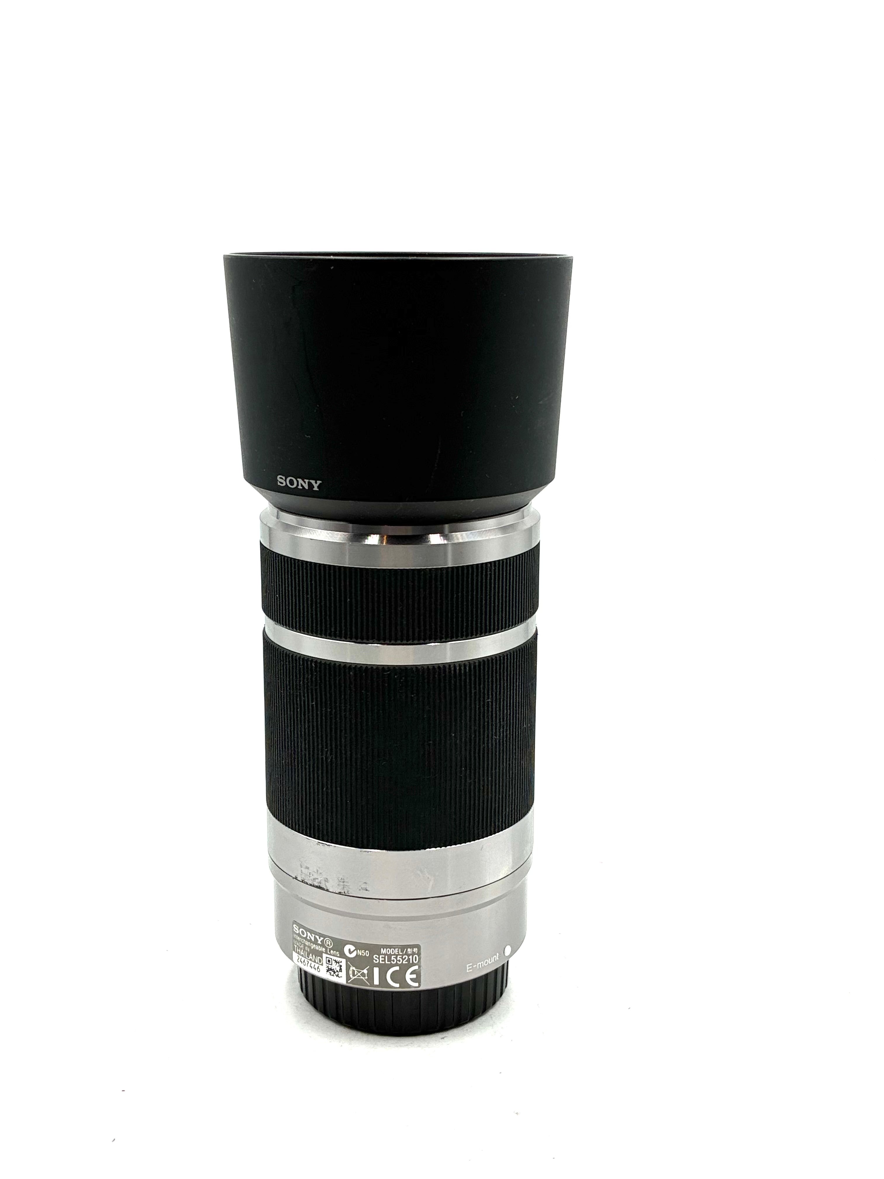 Sony E 55-210mm f/4.5-6.3 OSS (Silver) Lens - AS-IS (READ) (0078)