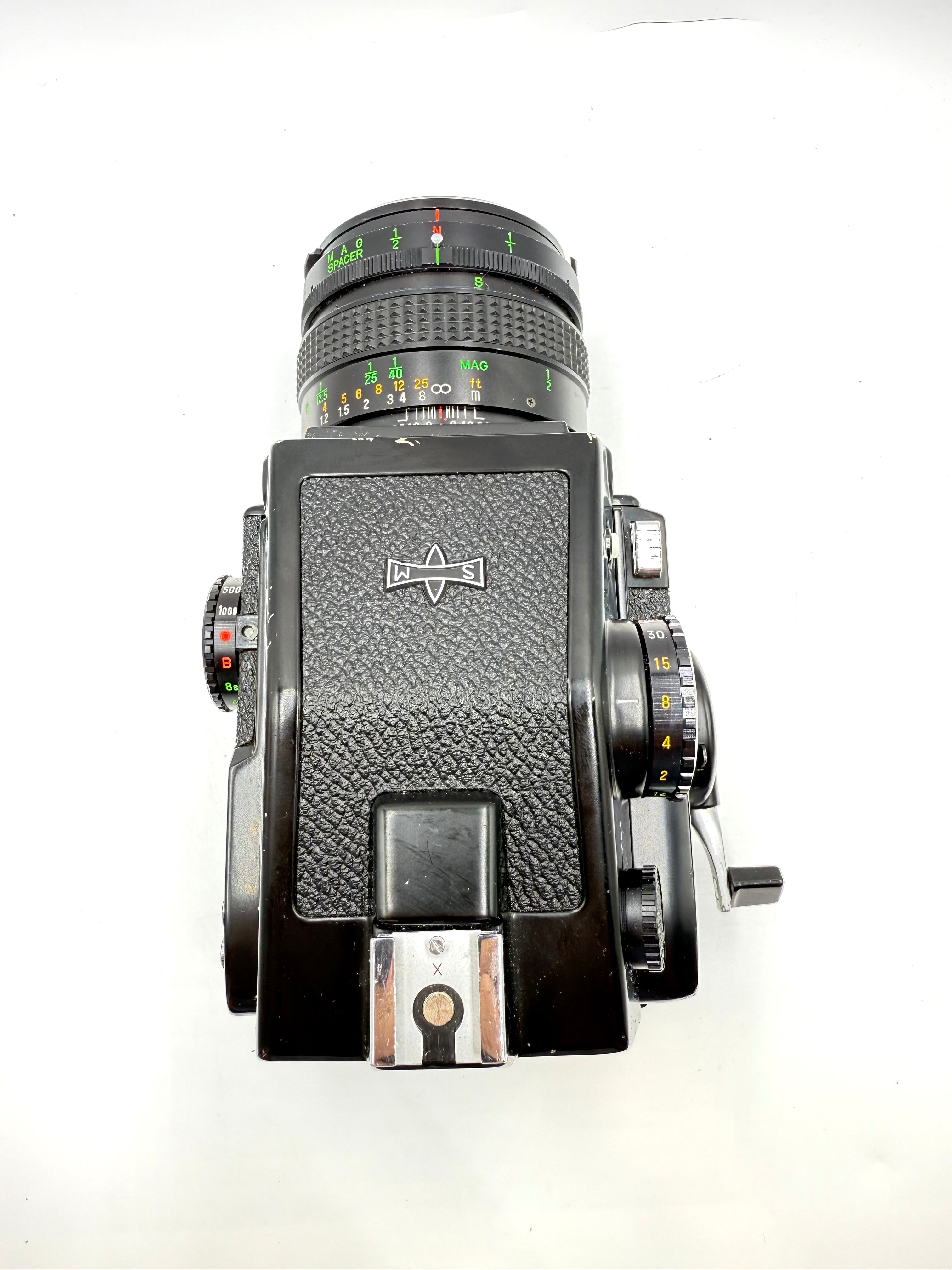 Used Mamiya M645 1000s w/Metered Prism Finder & 80mm f4 Macro