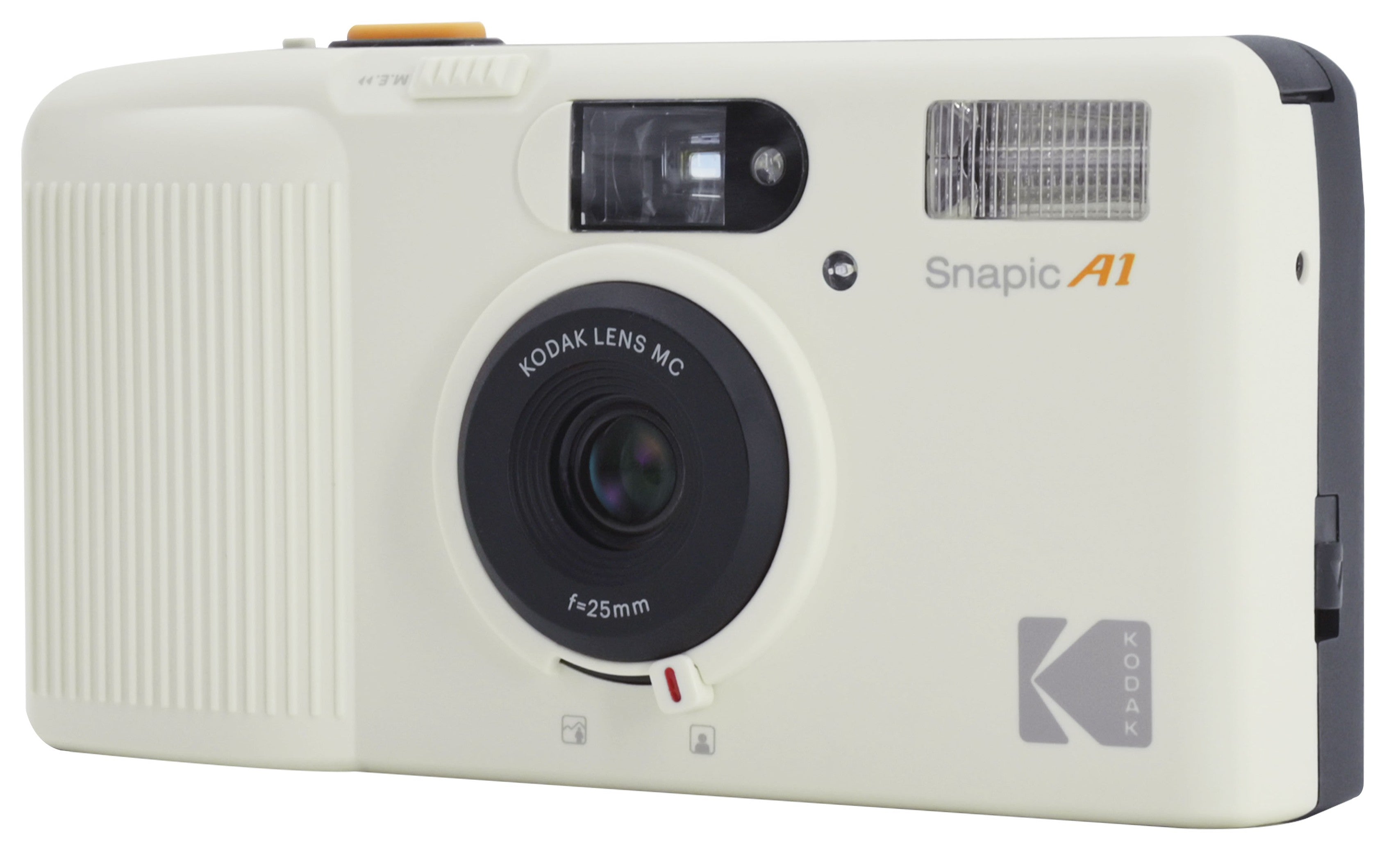 Kodak Snapic A1 35mm Film Camera (Ivory White)