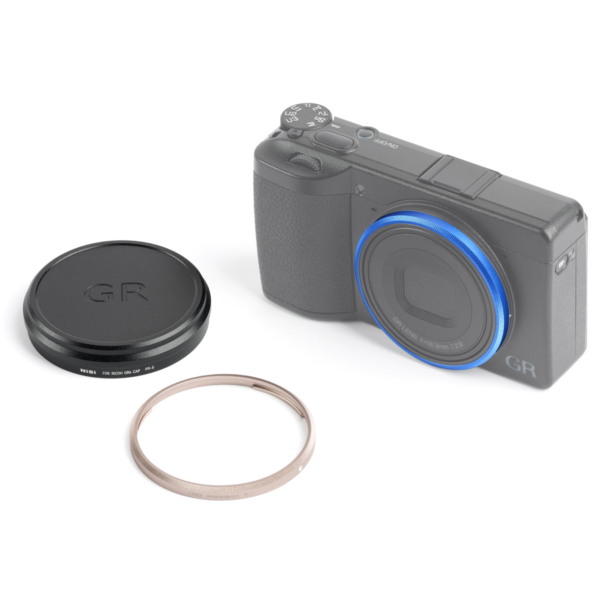 NiSi Lens Ring and Cap Kit for Ricoh GR IV