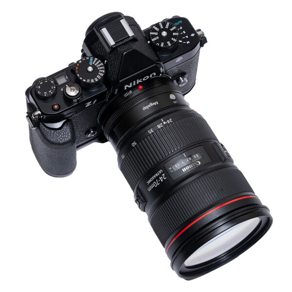 MEGADAP CANON EF TO NIKON Z AUTOFOCUS ADAPTER EFTZ21