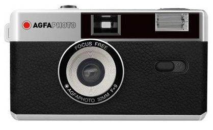 AgfaPhoto Analog 35mm Reusable Film Camera (Black)