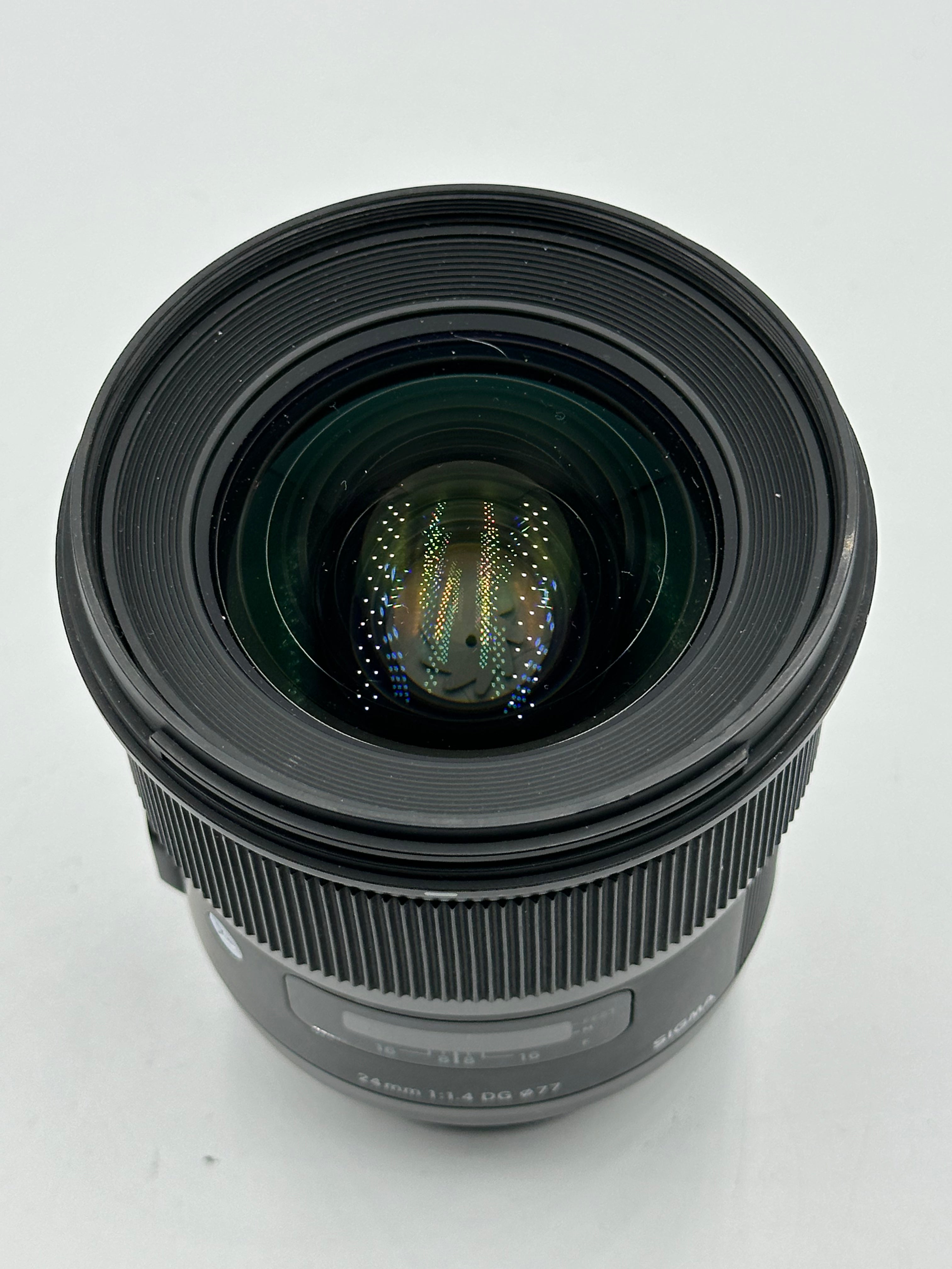 USED Sigma 24mm f/1.4 DG HSM Art Lens-NI Nikon F