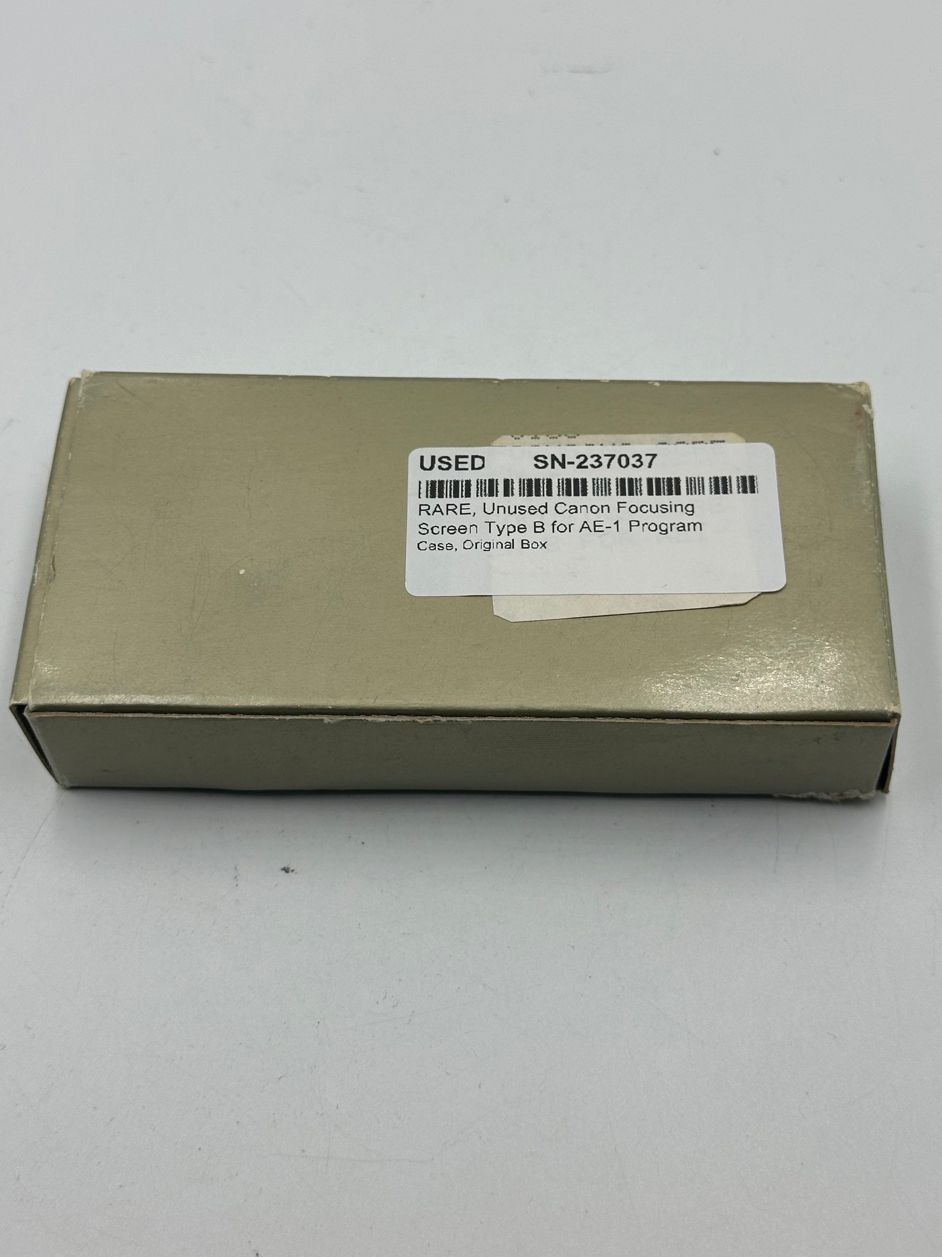 RARE, Unused Canon Focusing Screen Type B for AE-1 Program