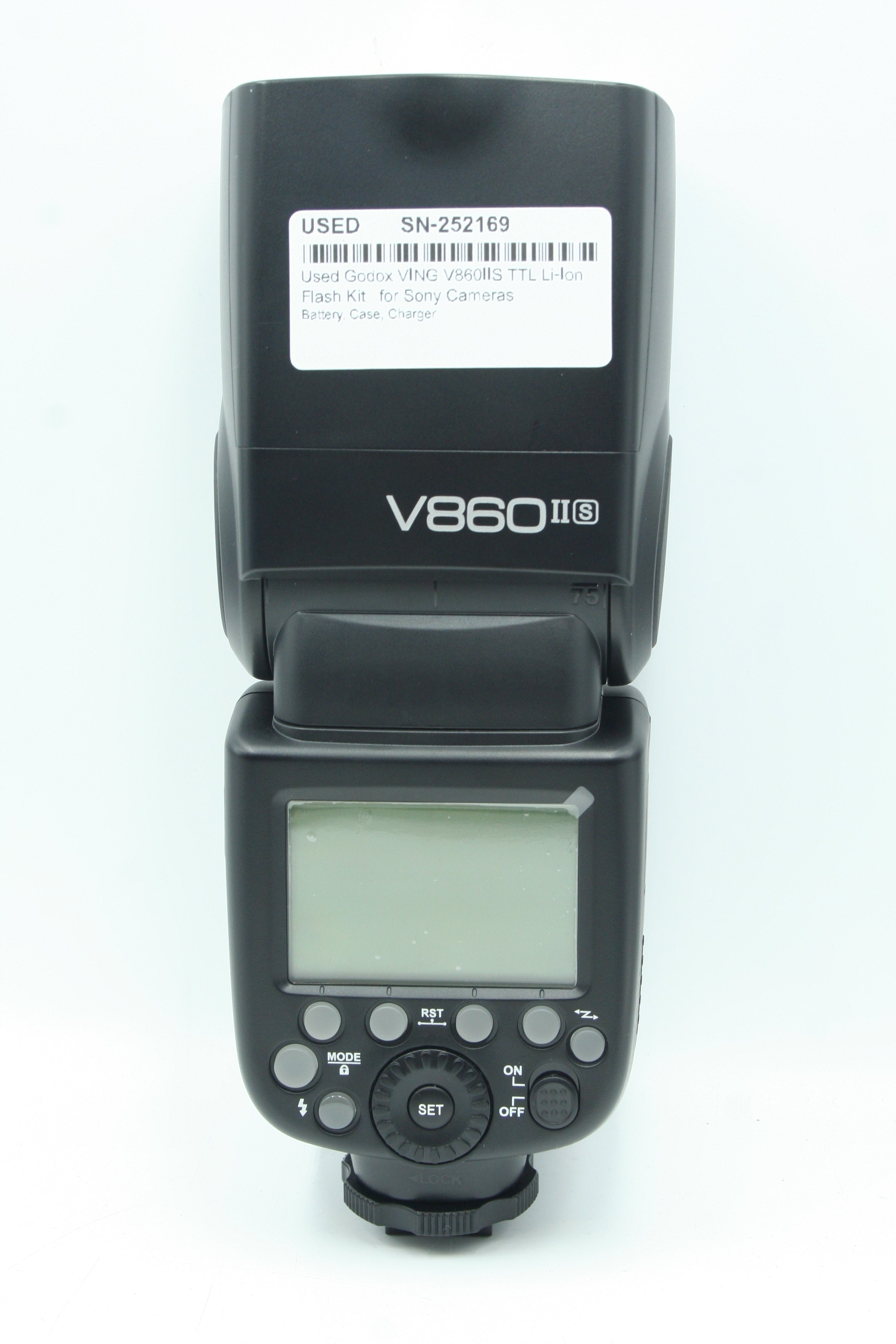 Used Godox VING V860IIS TTL Li-Ion Flash Kit   for Sony Cameras