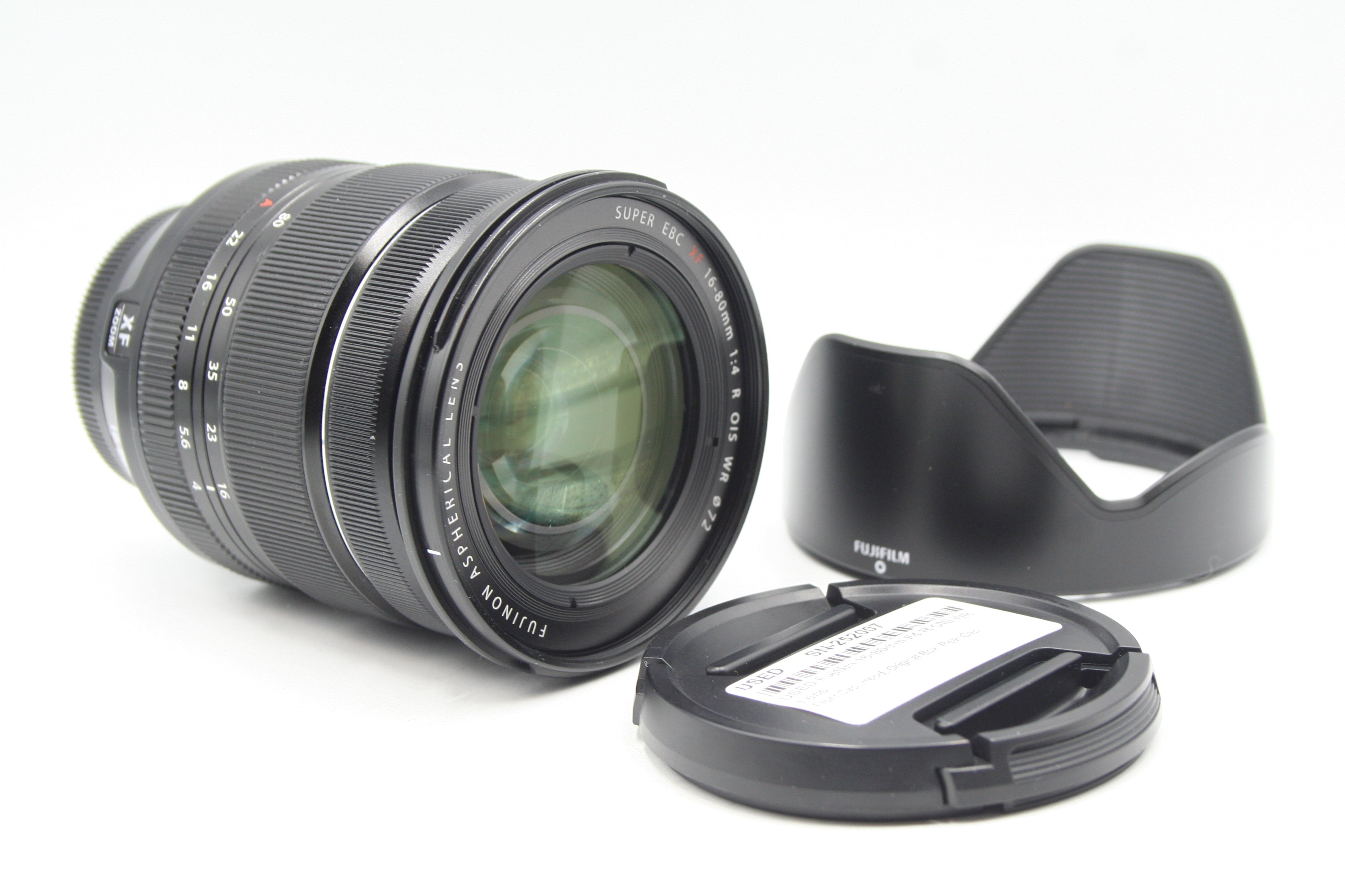USED Fujifilm 16-80mm F4 R OIS WR Lens