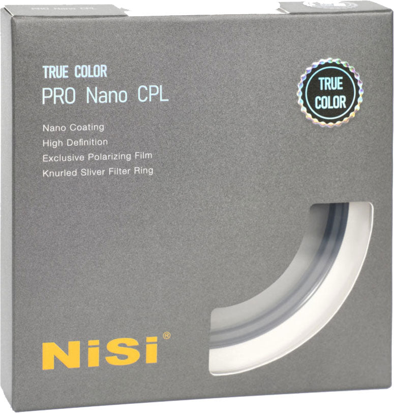 NiSi True Color Pro Nano Circular Polarizing Filter (58mm)