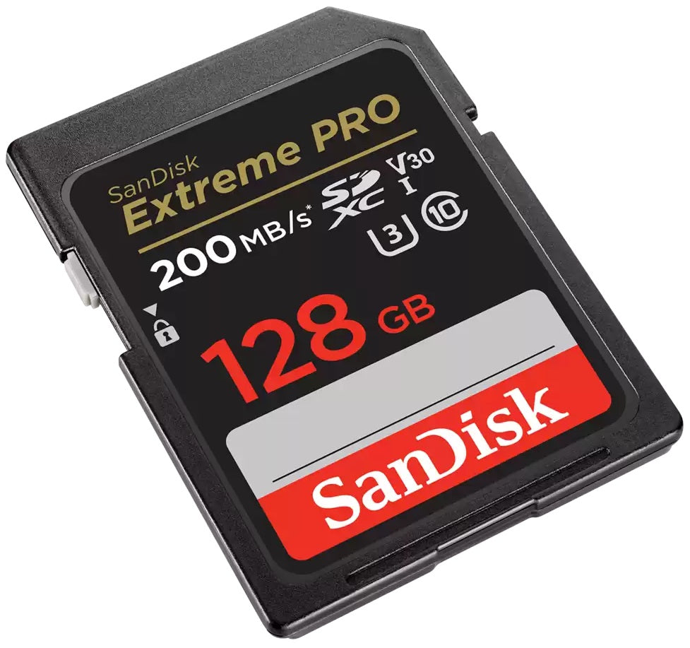 SanDisk 128GB Extreme PRO UHS-I SDXC Memory Card