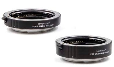 Promaster Automatic Macro Extension Tube Set (11mm and 16mm ) for  Canon RF Mount