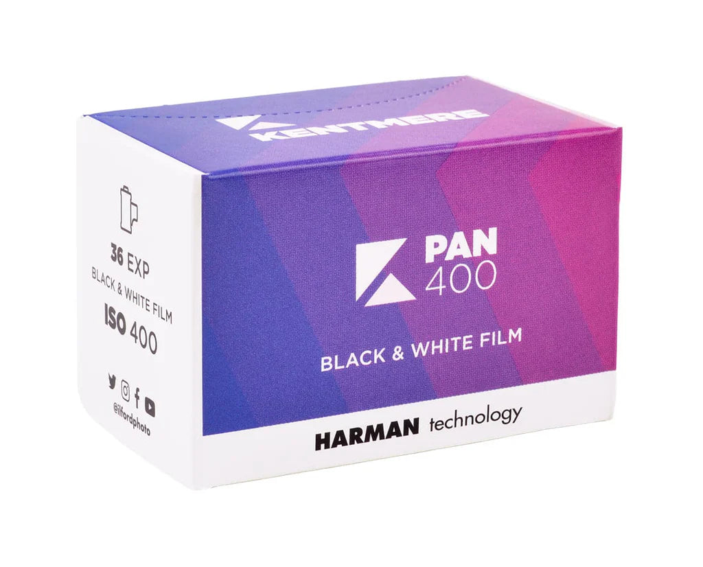 Kentmere Pan 400 Black and White Negative Film (35mm Roll Film, 36 Exposures)