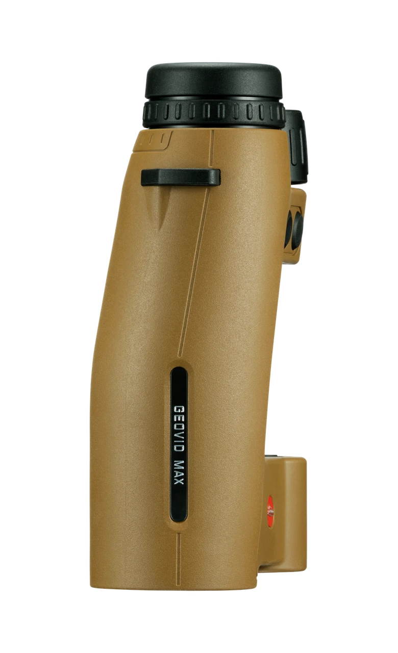 Leica Geovid Max 10x42 in Flat Dark Earth, right-side view