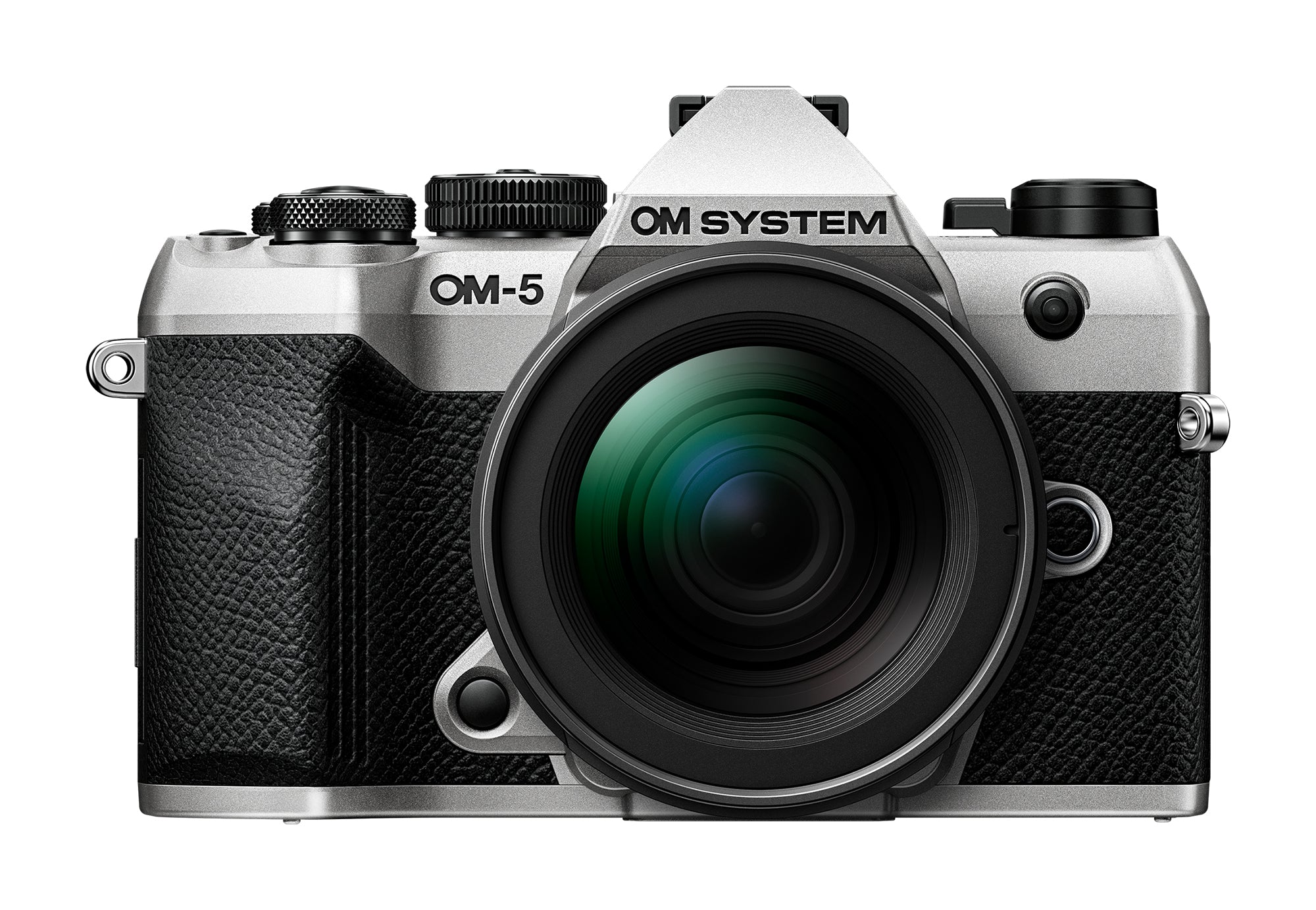 OM SYSTEM OM-5 Mark II Mirrorless Camera with 12-45mm f/4 Lens (Silver)