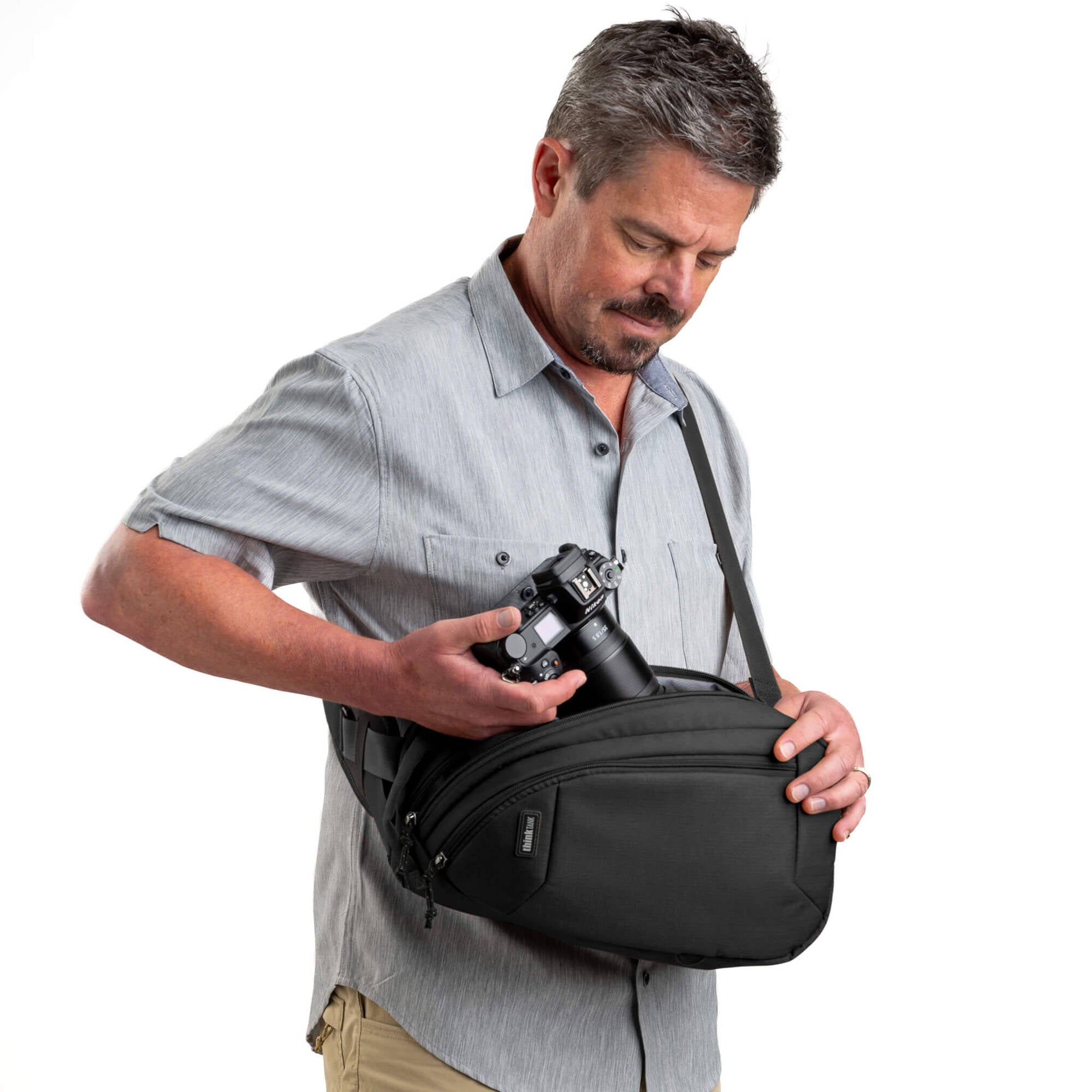 Think Tank Photo TurnStyle Sling (Asphalt Black, 8L)
