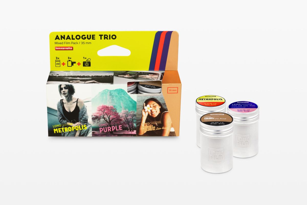 Lomography 35mm Analogue Mixed Film Pack - 3 Pack