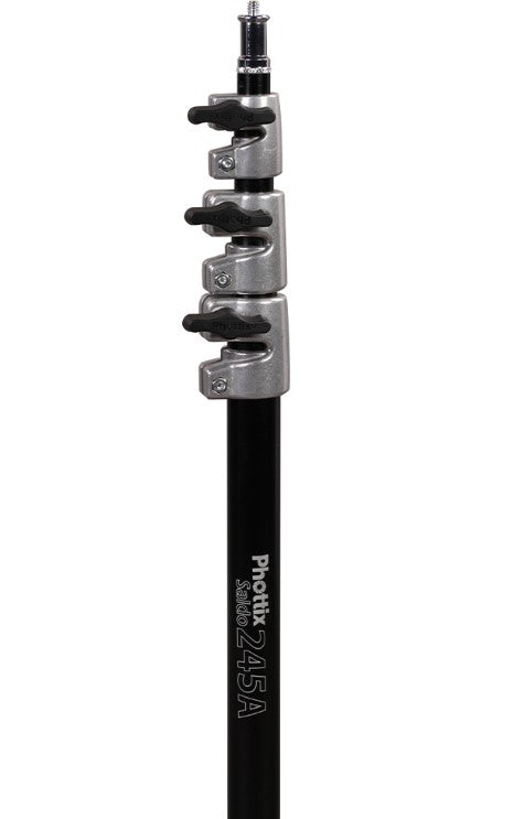 Phottix Saldo 245A Air-Cushioned Automatic Collapsible Light Stand (8')