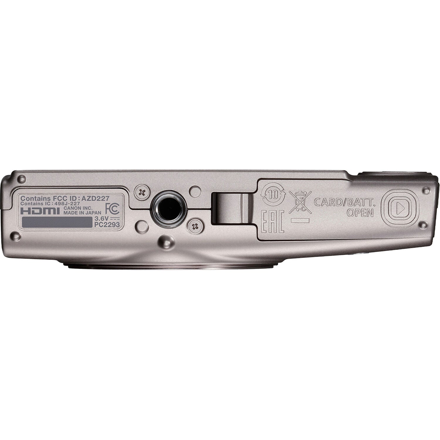 Canon PowerShot ELPH 360 HS A Digital Camera (Silver)