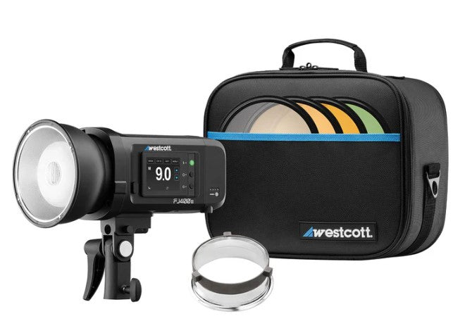 Westcott FJ400 II 400Ws Touchscreen Strobe / Flash with FJ Pro AC/DC Battery