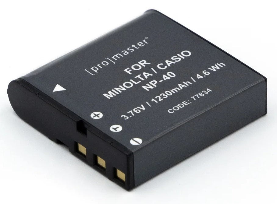 Promaster NP-40 Rechargeable Battery for Fuji Cameras