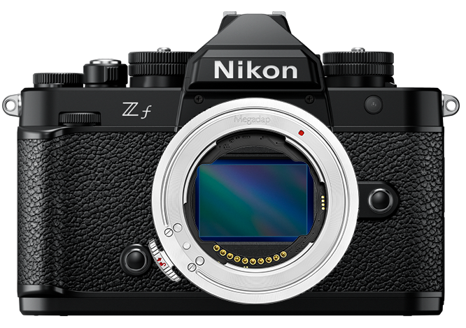 Megadap ETZ21 Pro+ Sony E-Mount Lens to Nikon Z-Mount Autofocus Adapter
