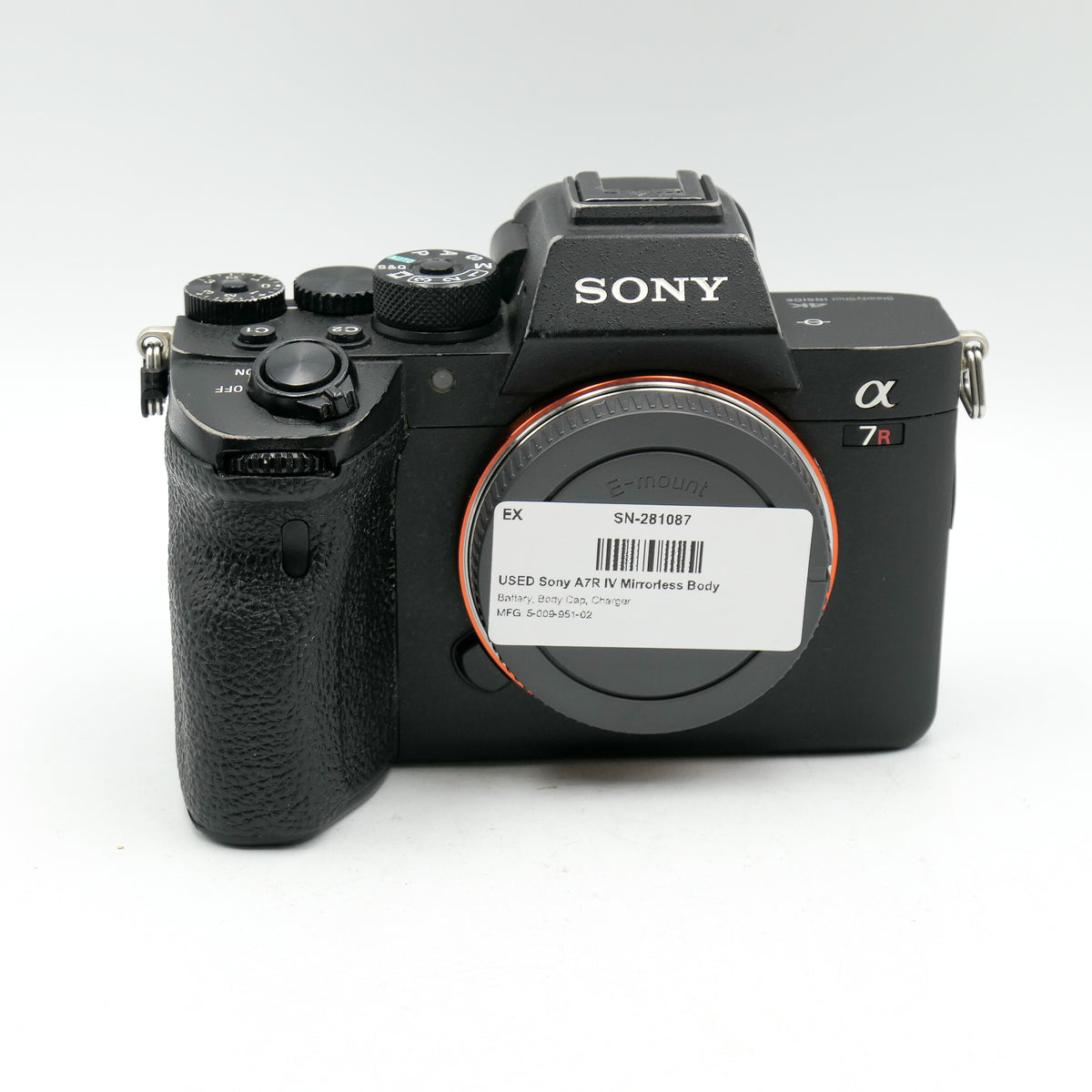 USED Sony A7R IV Mirrorless Body