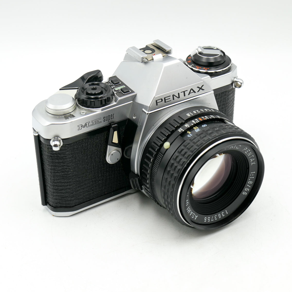 USED Pentax ME Super W/ 55mm F 1.8 Lens