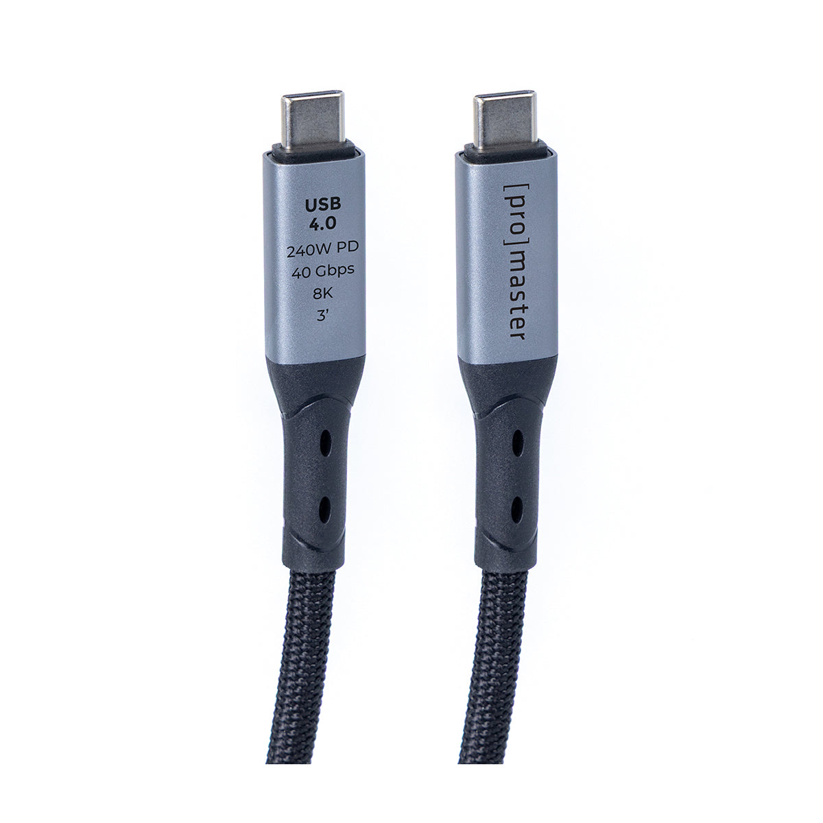 ProMaster USB4 USB-C 240W PD cable, 3' — Pictureline gallery view 2